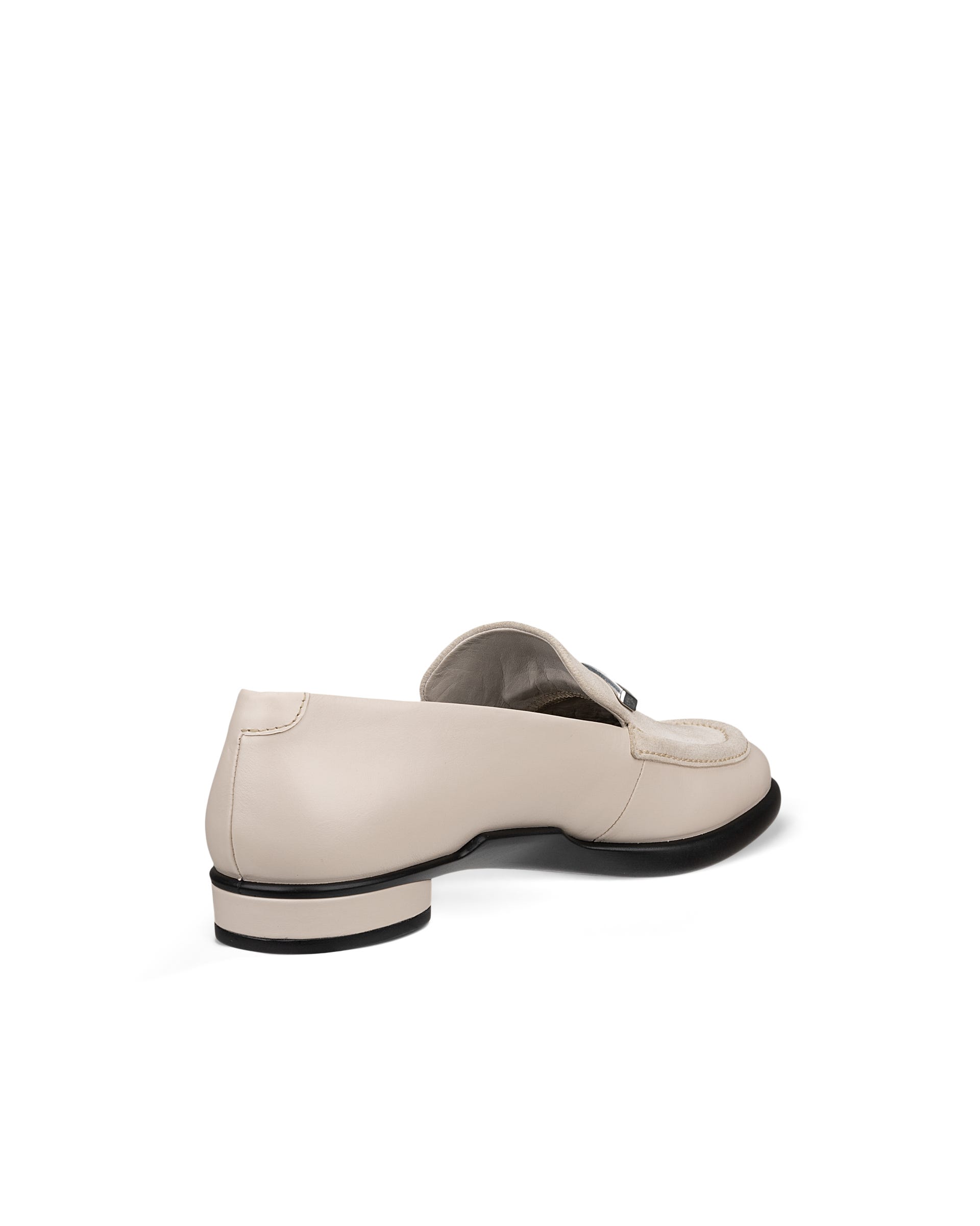 Women's ECCO® Sculpted LX Leather Loafer - Beige - Back