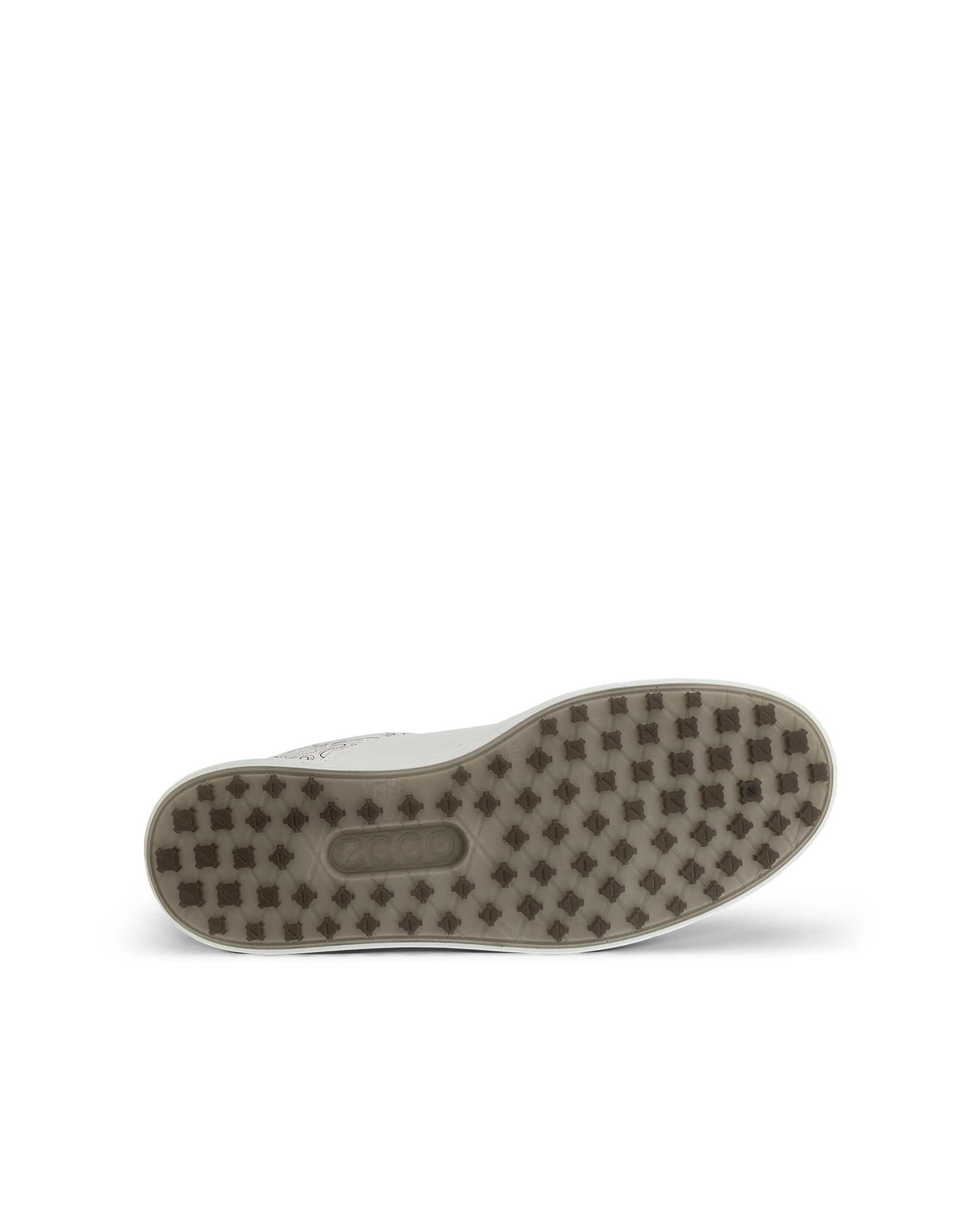 Men's ECCO® Golf Street 720 Leather Gore-Tex Golf Shoe - White - Sole