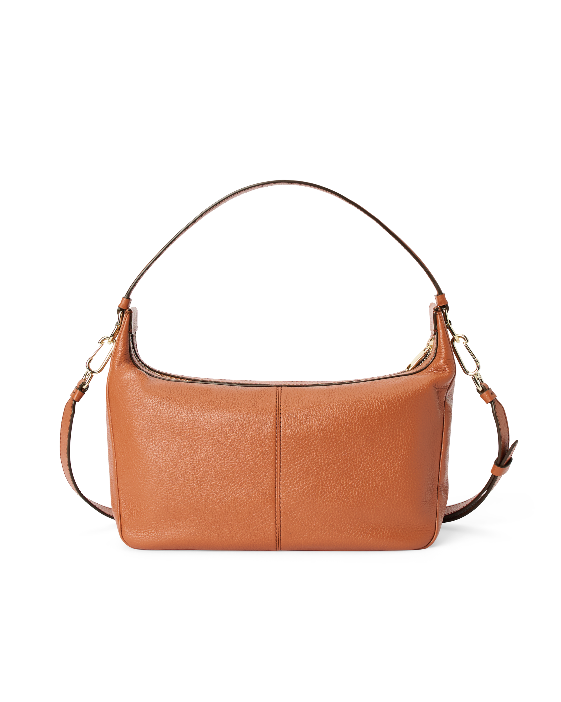 ECCO® Small Hobo Leather Shoulder & Crossbody Bag | Brown ECCO® Small Hobo Leather Shoulder & Crossbody Bag | Brown