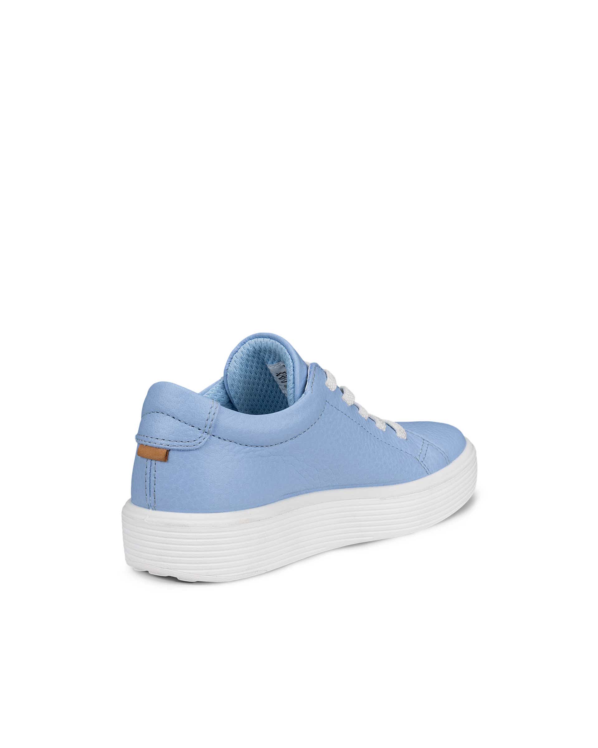 ECCO® Soft 60 Kinder Ledersneaker - Blau - Back