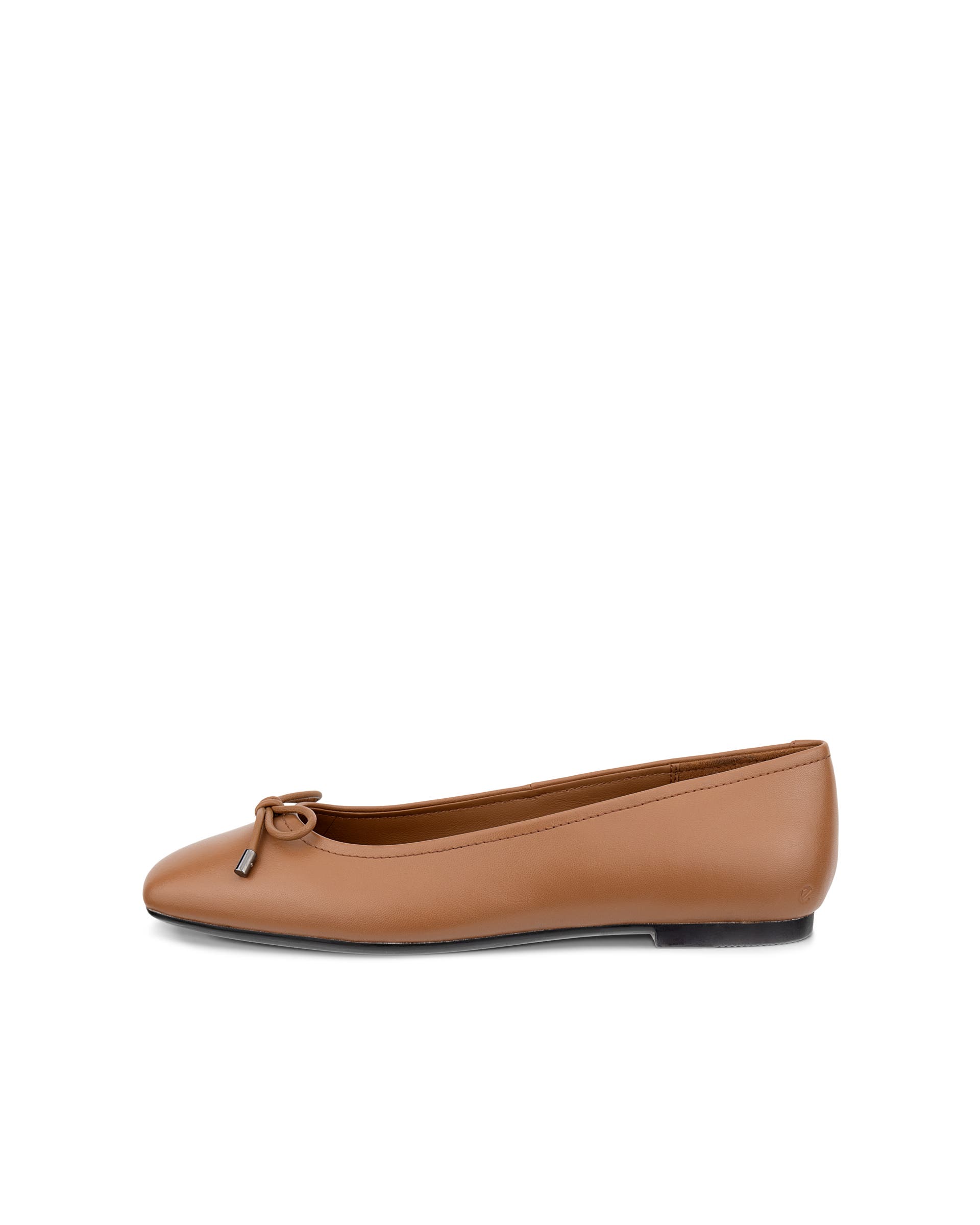 ECCO MARGOT WOMEN'S BALLERINA - Brown - Outside