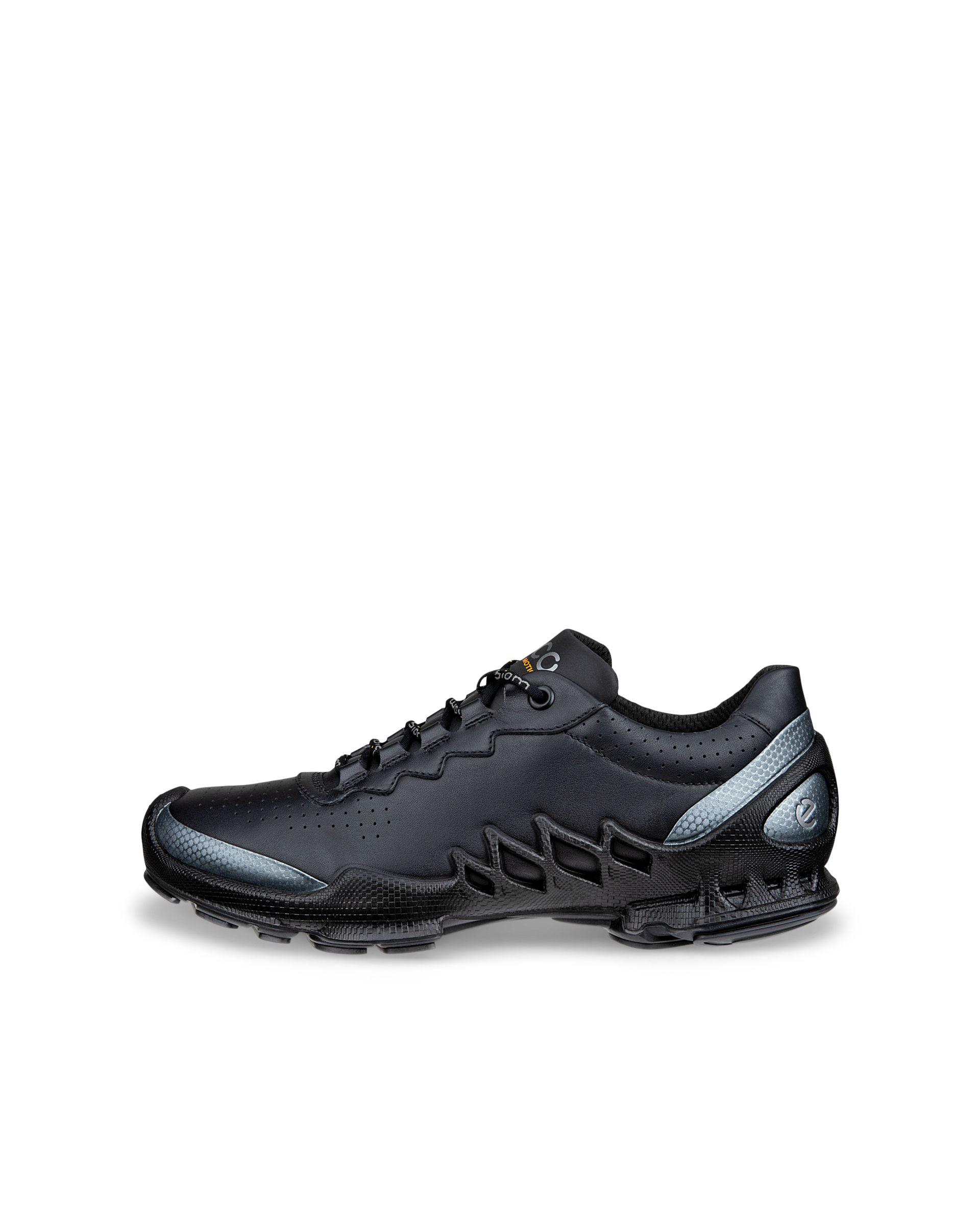 ECCO BIOM AEX - Women's Leather Trainer - Black - 40