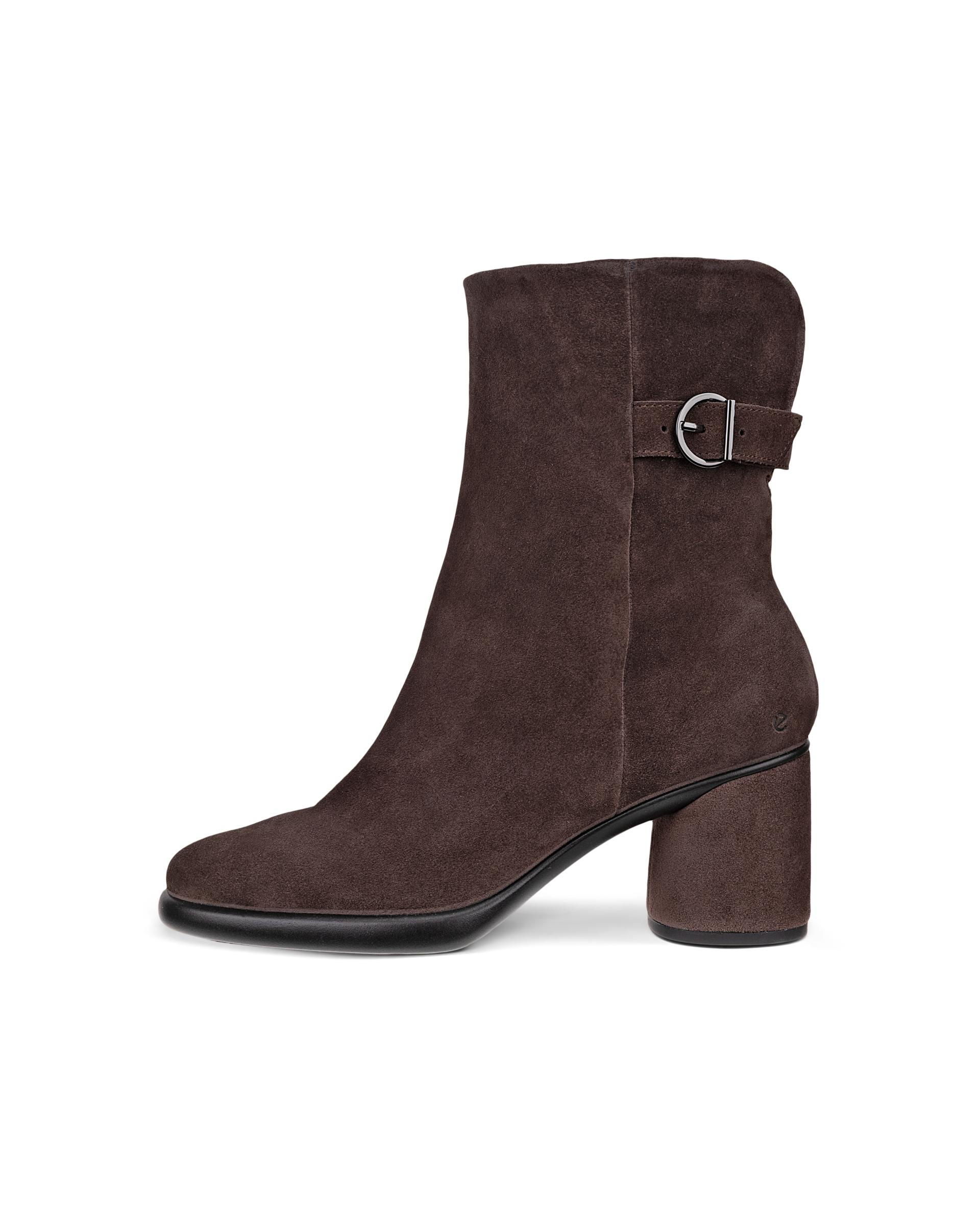 ECCO® SCULPTED LX 55 Damen Hoher Stiefel aus Veloursleder - Braun - Outside