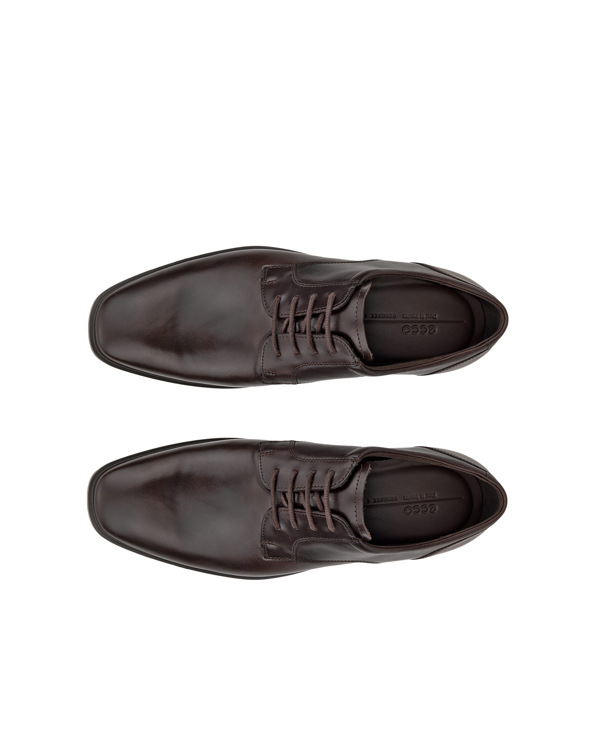 Miesten ECCO® Metropole Milan derby-kenkä nahkaa - Ruskea - Top left pair