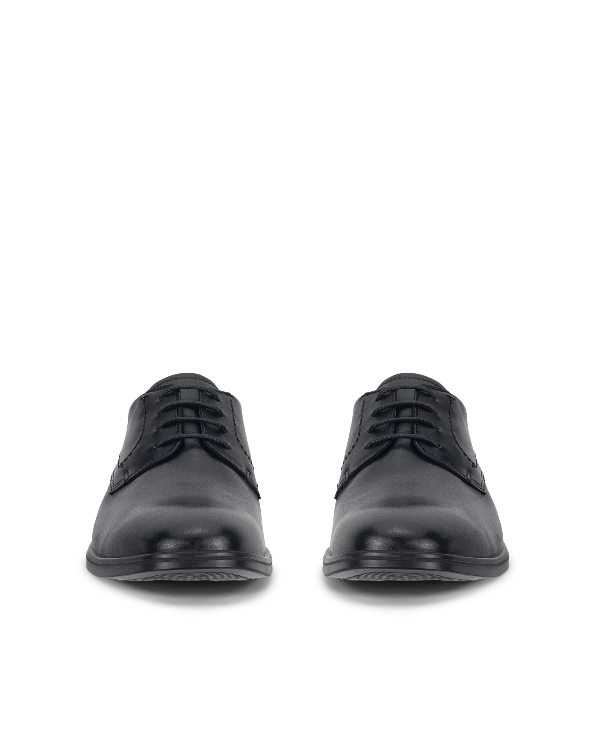 ECCO Melbourne メンズ レザーダービーシューズ | ブラック