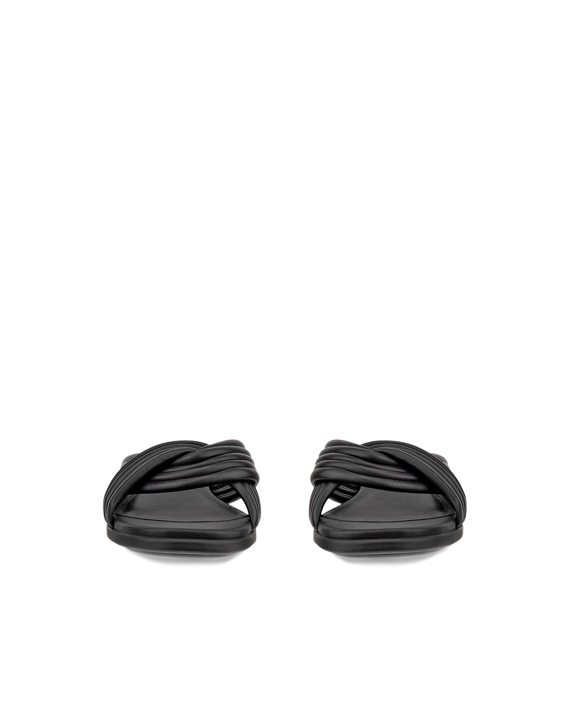 ECCO® Sculpted Alba 25 Högklackad skinnsandal dam - Svart - Front pair
