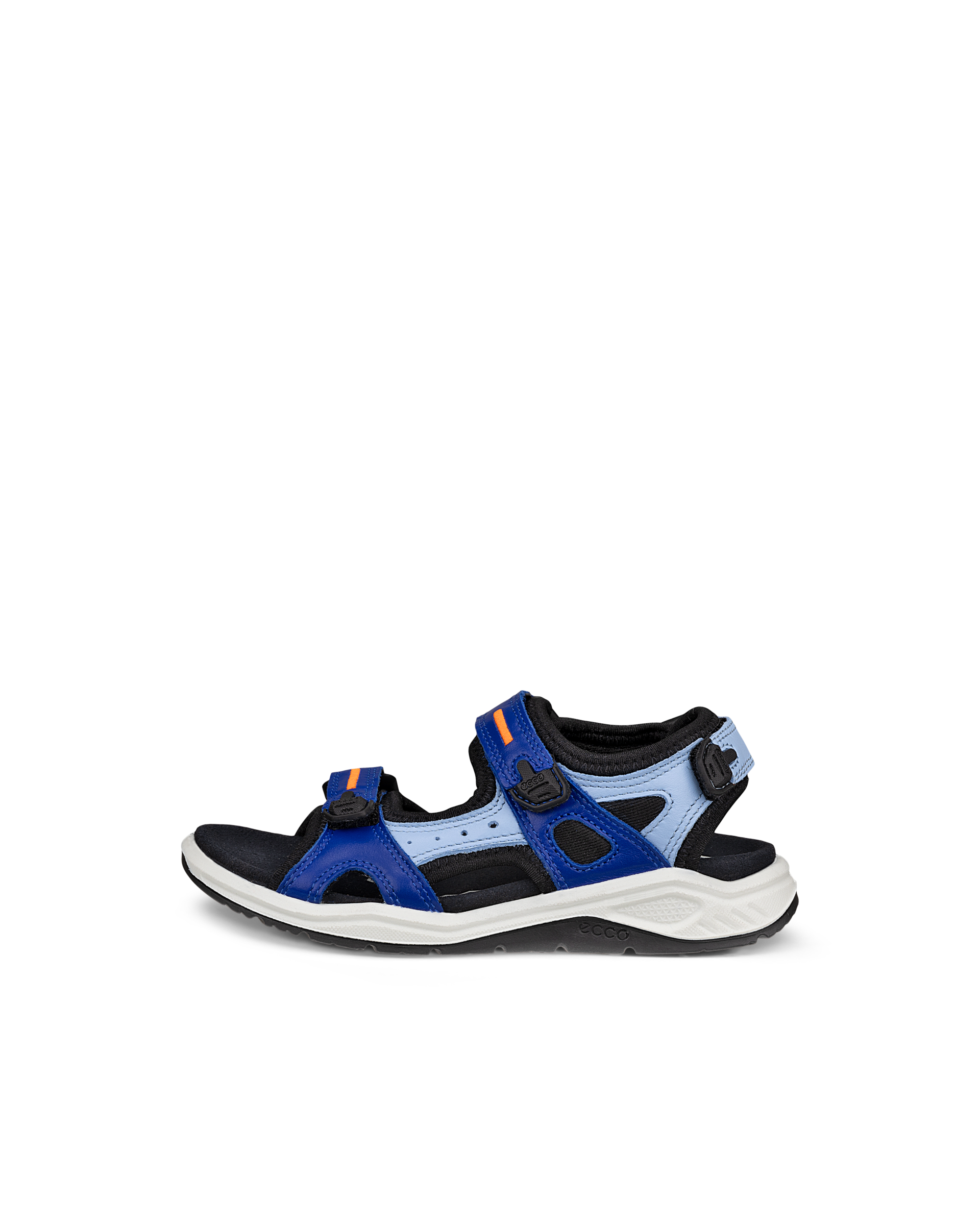 ECCO X-TRINSIC - Kids' Leather Walking Sandal - Blue - 30