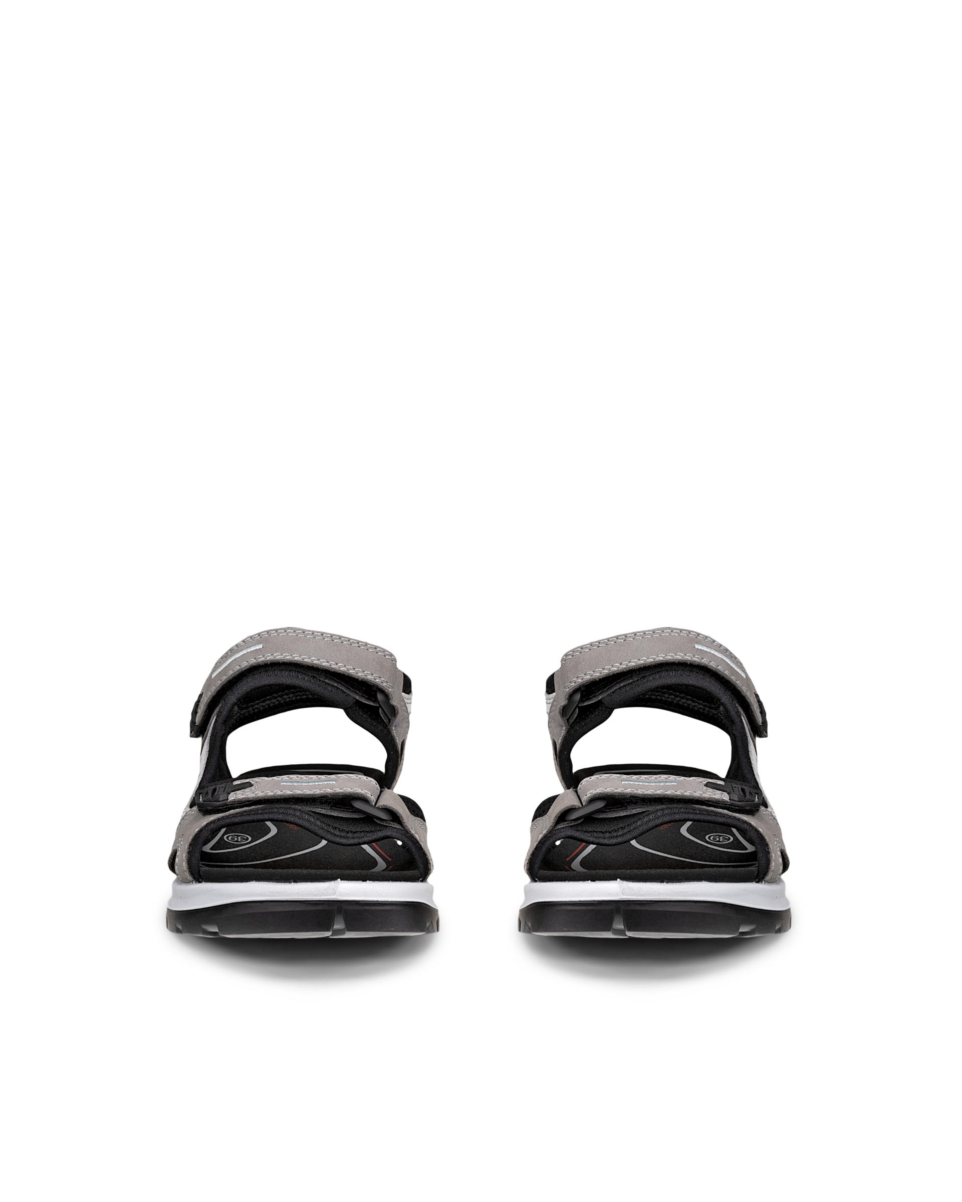 Sandalias para caminar de nobuk ECCO® OFFROAD para mujer - Gris - Front pair