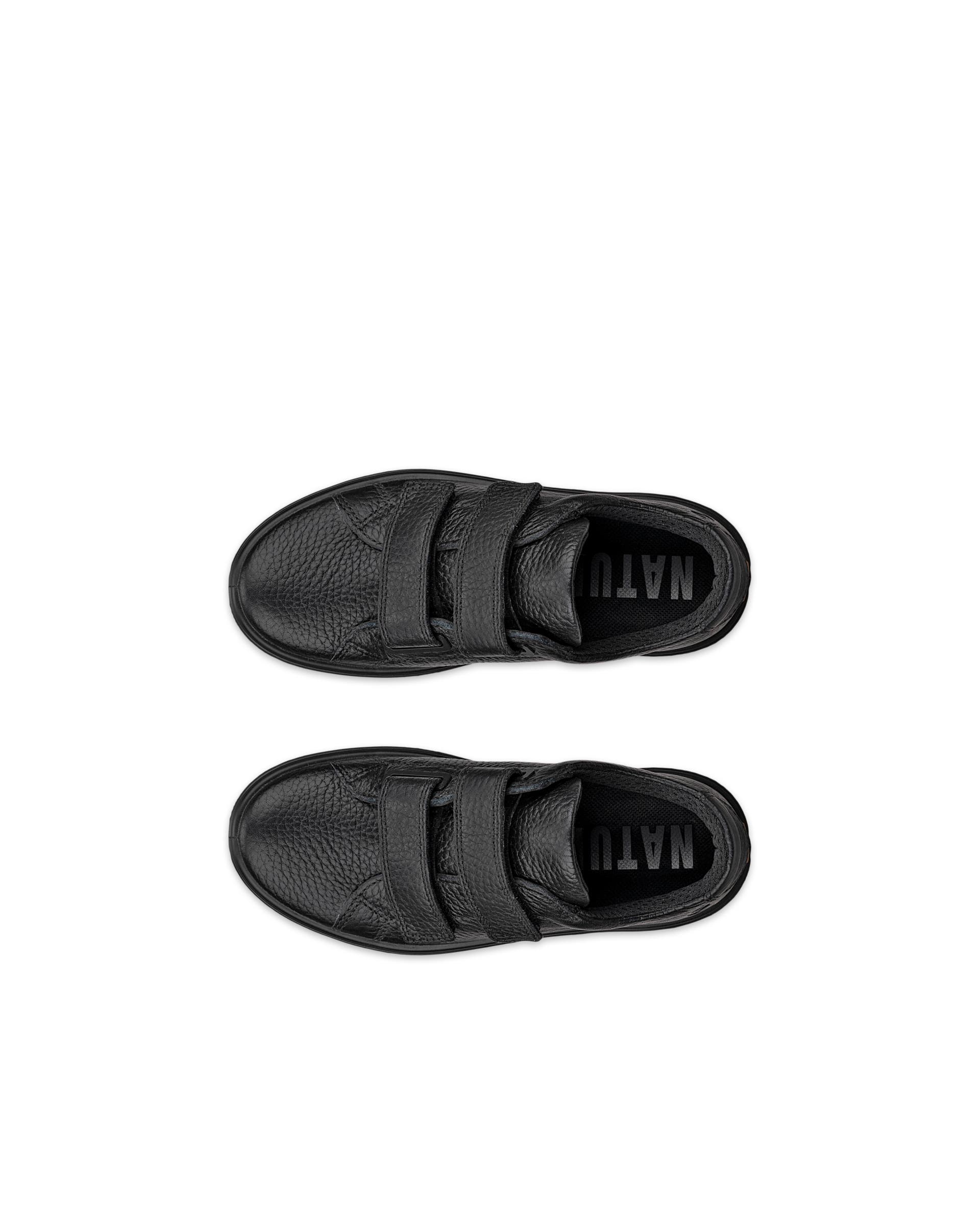 ECCO® Soft 60 odiniai sportbačiai vaikams - Juoda - Top left pair