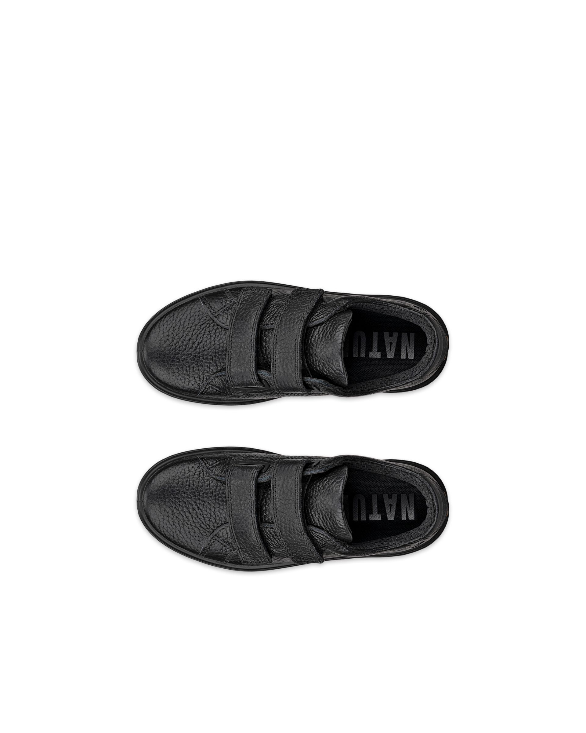 ECCO® Soft 60 odiniai sportbačiai vaikams - Juoda - Top left pair