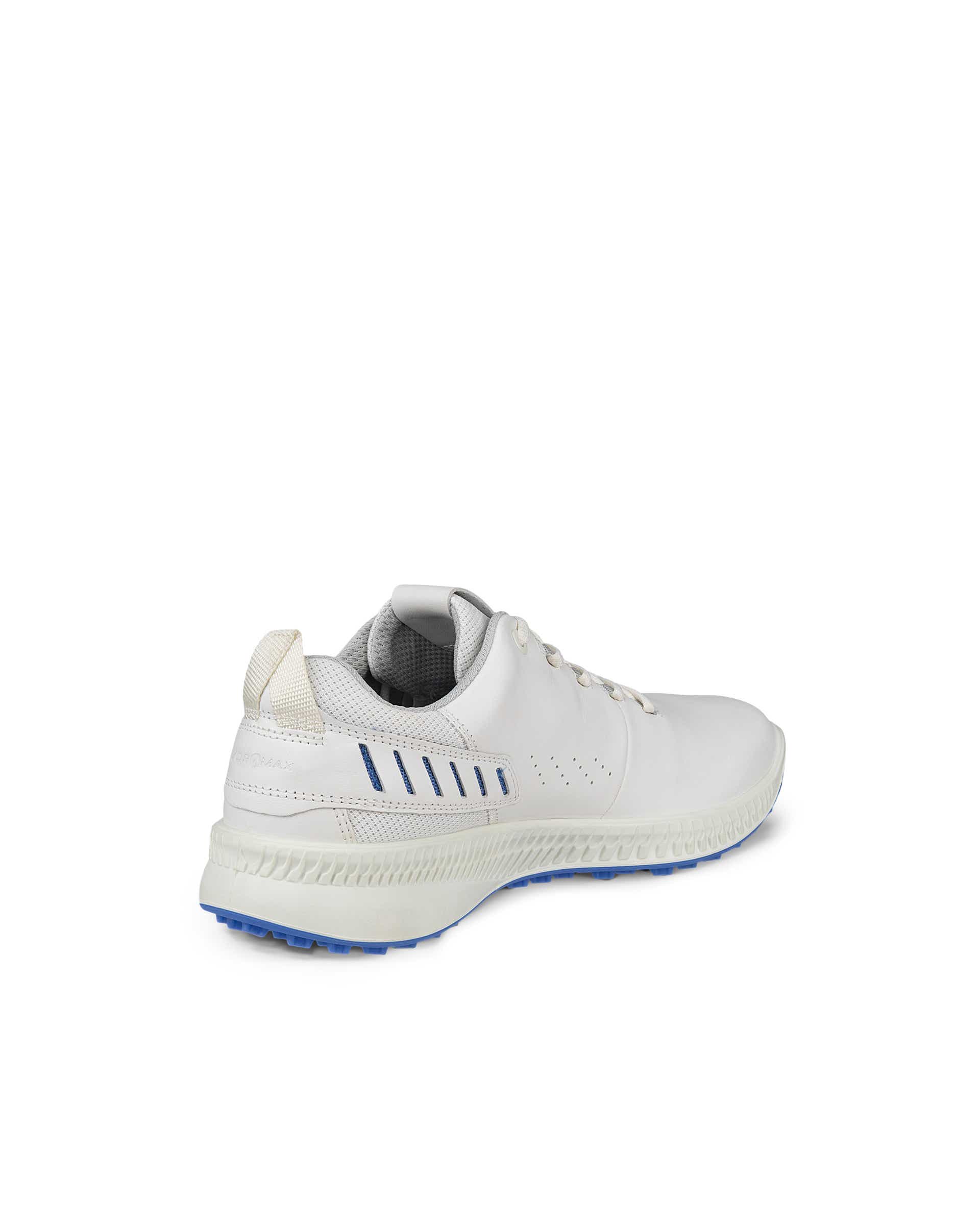 Men's ECCO® Golf S-Hybrid Leather Waterproof Golf Shoe - White - Back