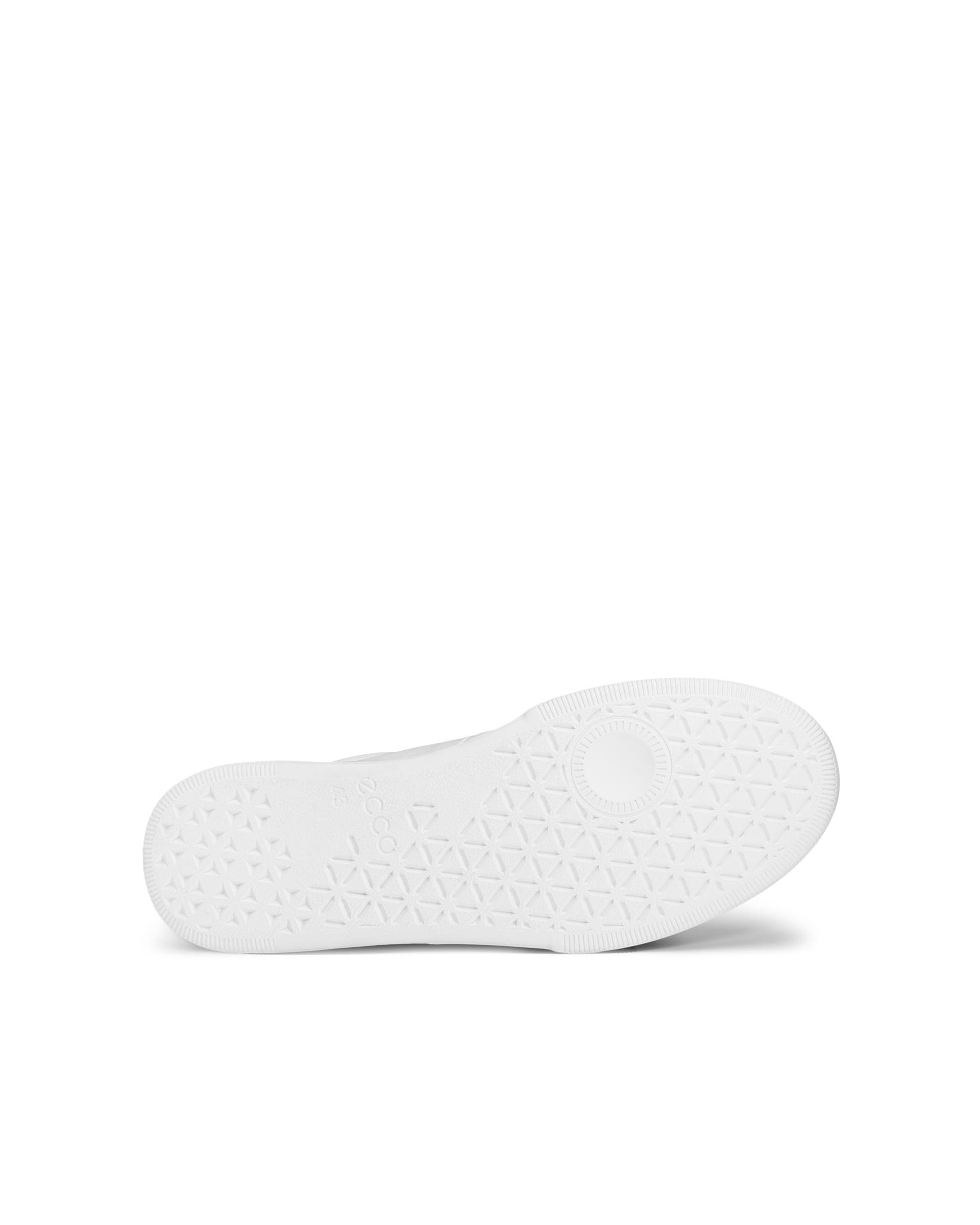 ECCO® Street Court Herren Ledersneaker - Weiß - Sole