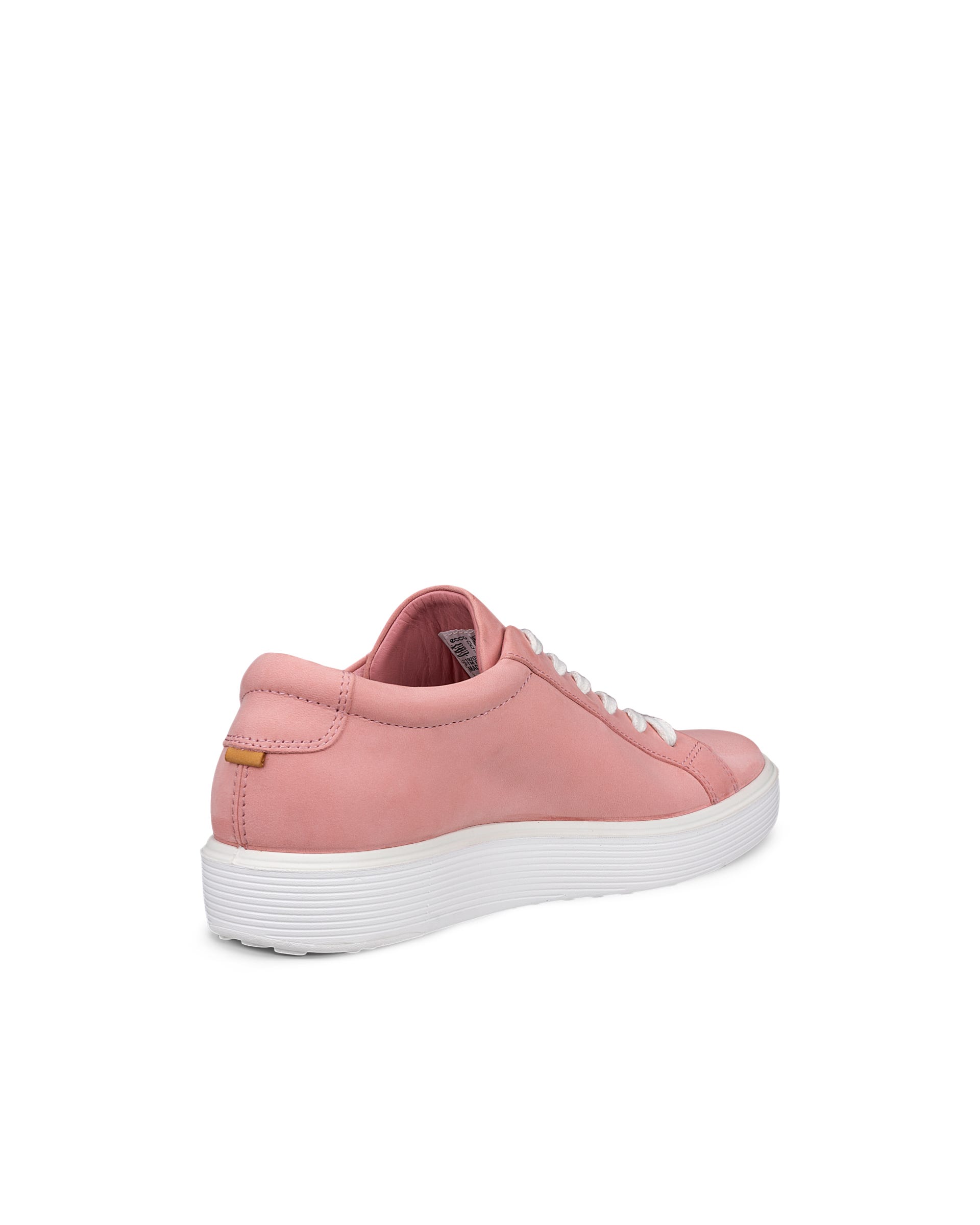 ECCO® Soft 60 baskets en nubuck pour femme - Rose - Back