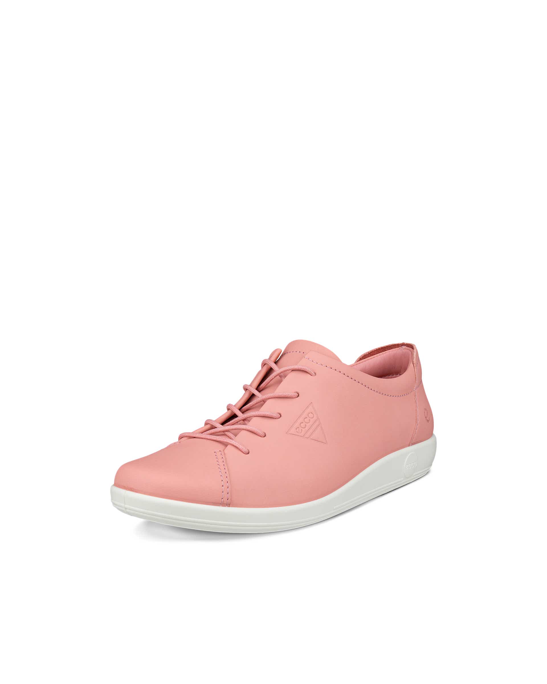 ECCO® Soft 2.0 Damen Ledersneaker - Rosa - Main