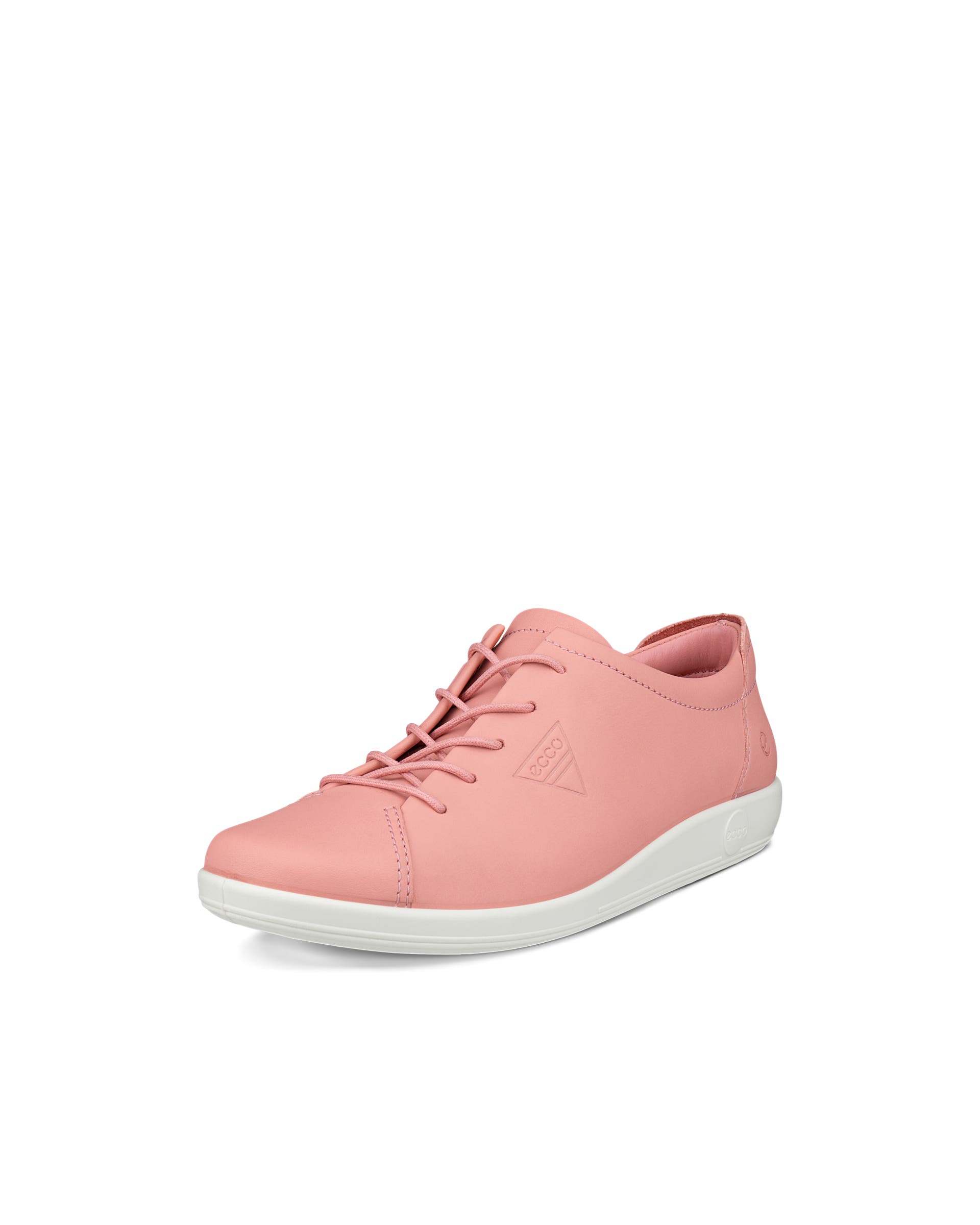 ECCO® Soft 2.0 Damen Ledersneaker - Rosa - Main