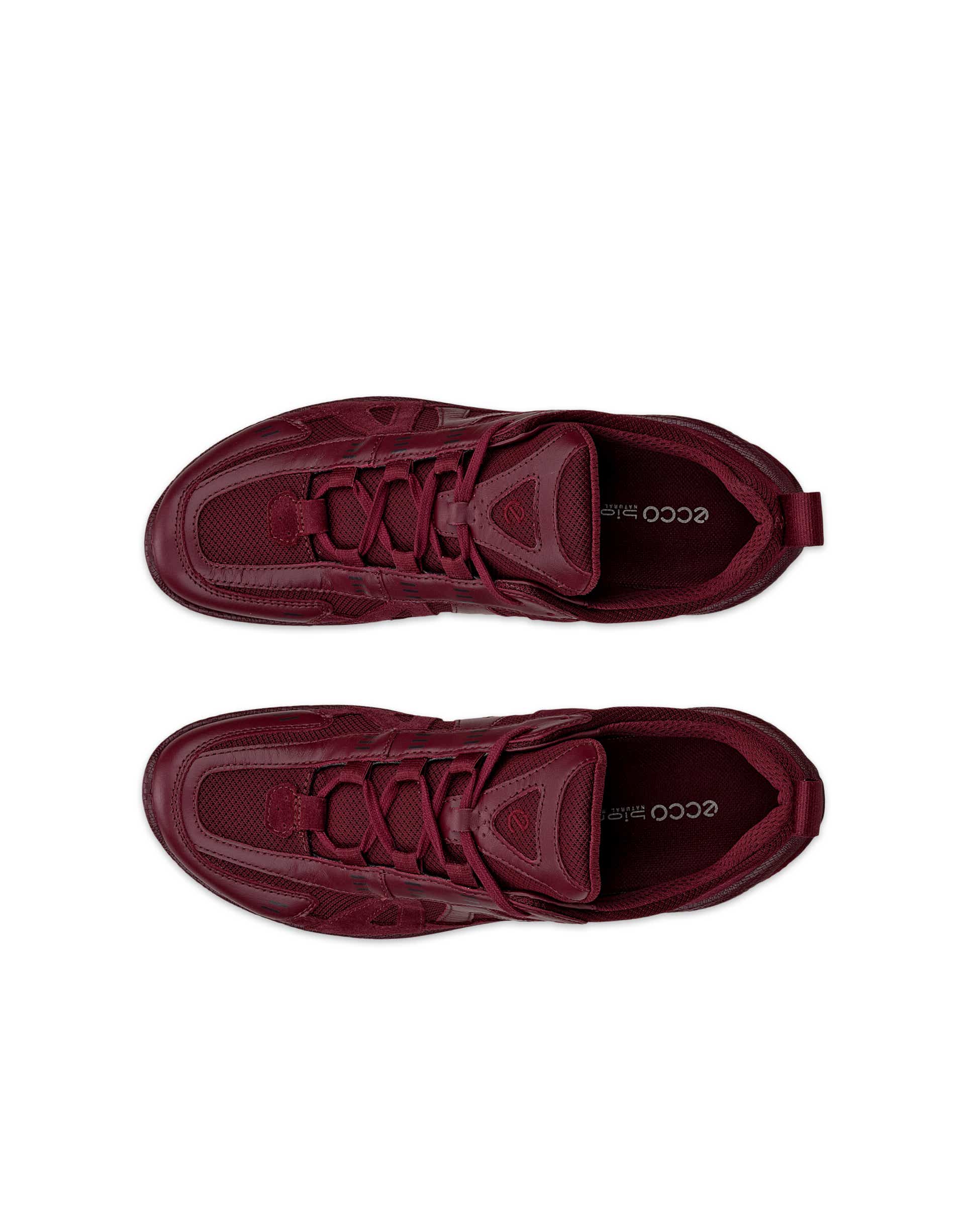 ECCO® BIOM LITE Textilsneaker dam - Röd - Top left pair