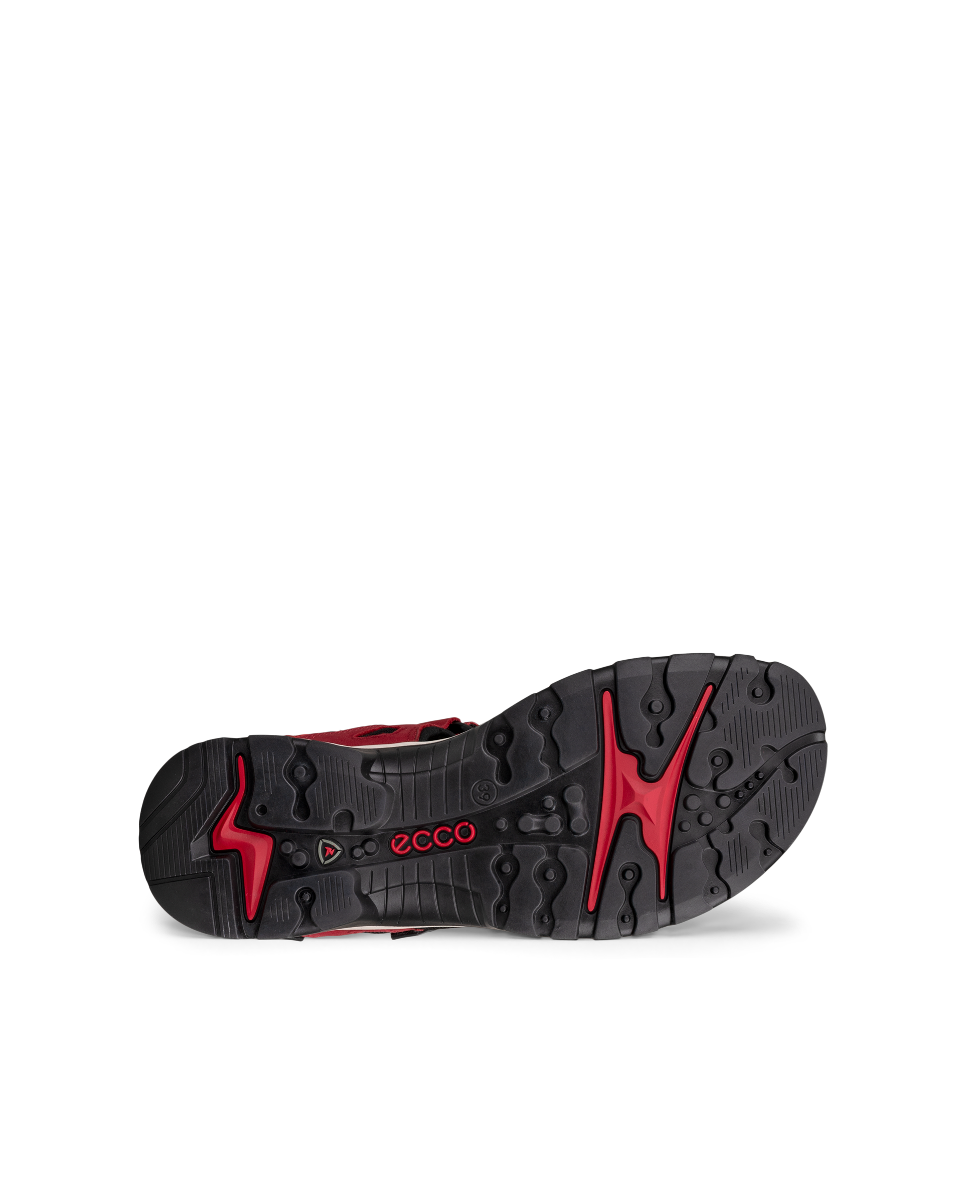 ECCO® OFFROAD Nubuck vandringssandal dam - Röd - Sole