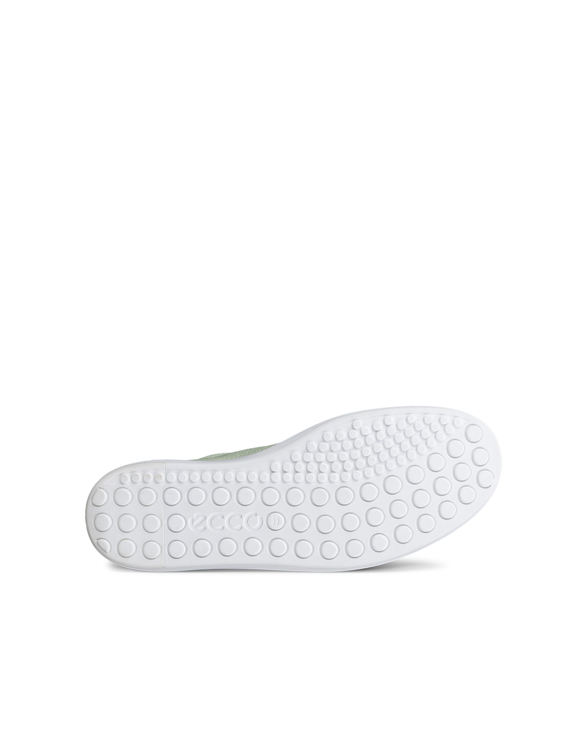 ECCO SOFT 60 WOMENS SNEAKER ウィメンズ レザースニーカー - グリーン - Sole