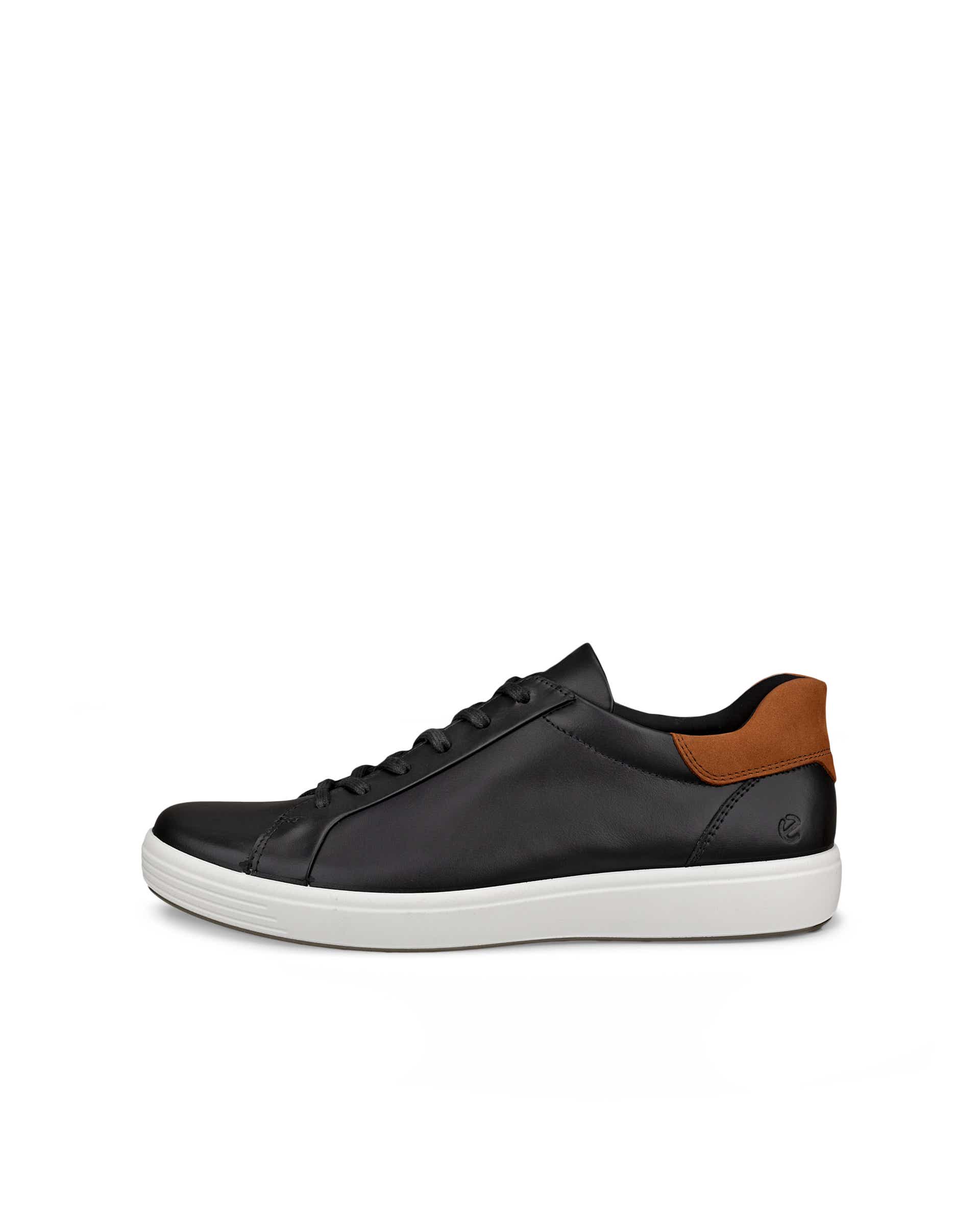 ECCO SOFT MEN'S SNEAKER Black - Main Image