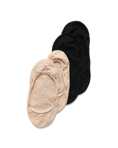 ECCO Footies (2 Pairs Pack) — Black 1