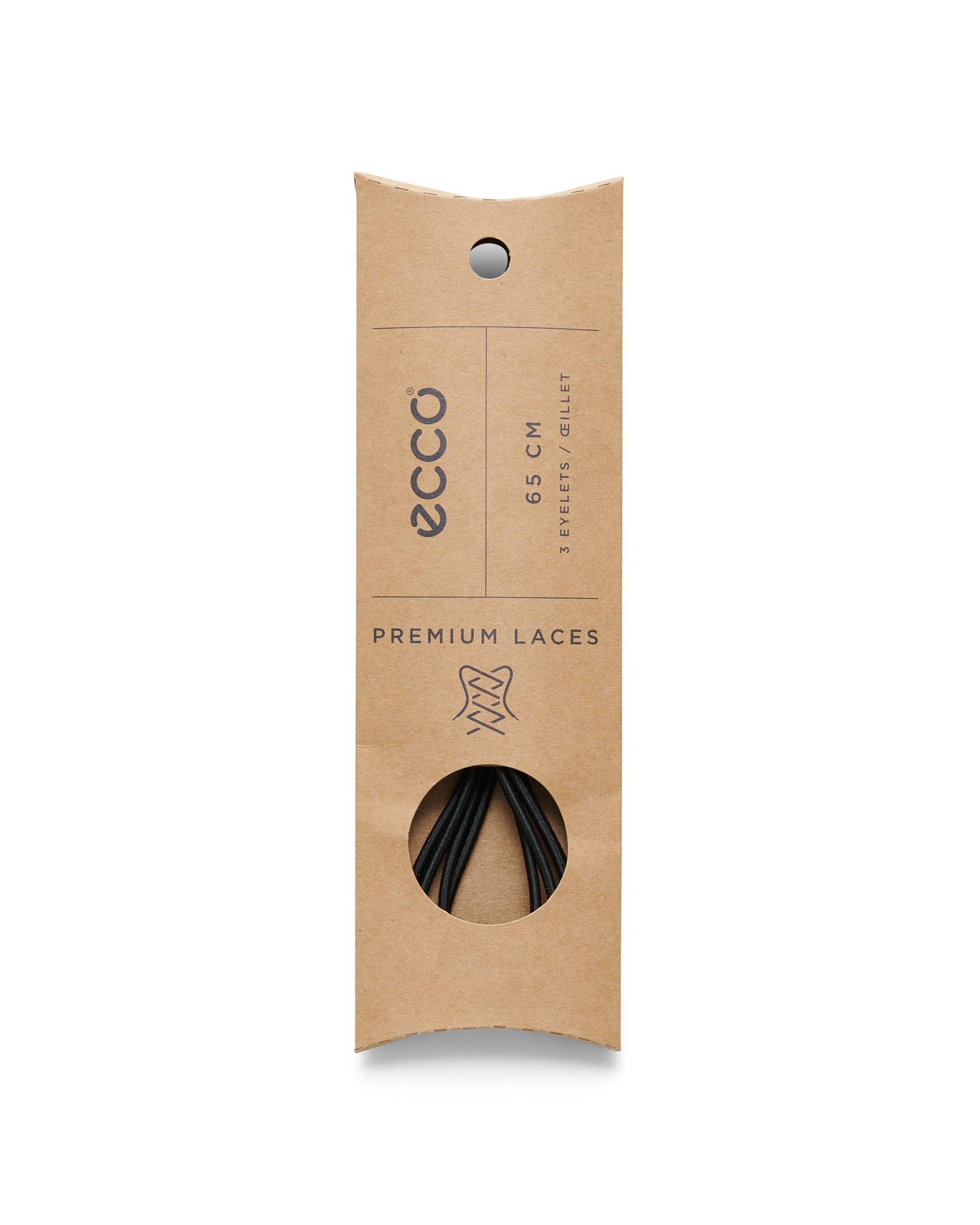 ECCO Fast Lock Lace — Black