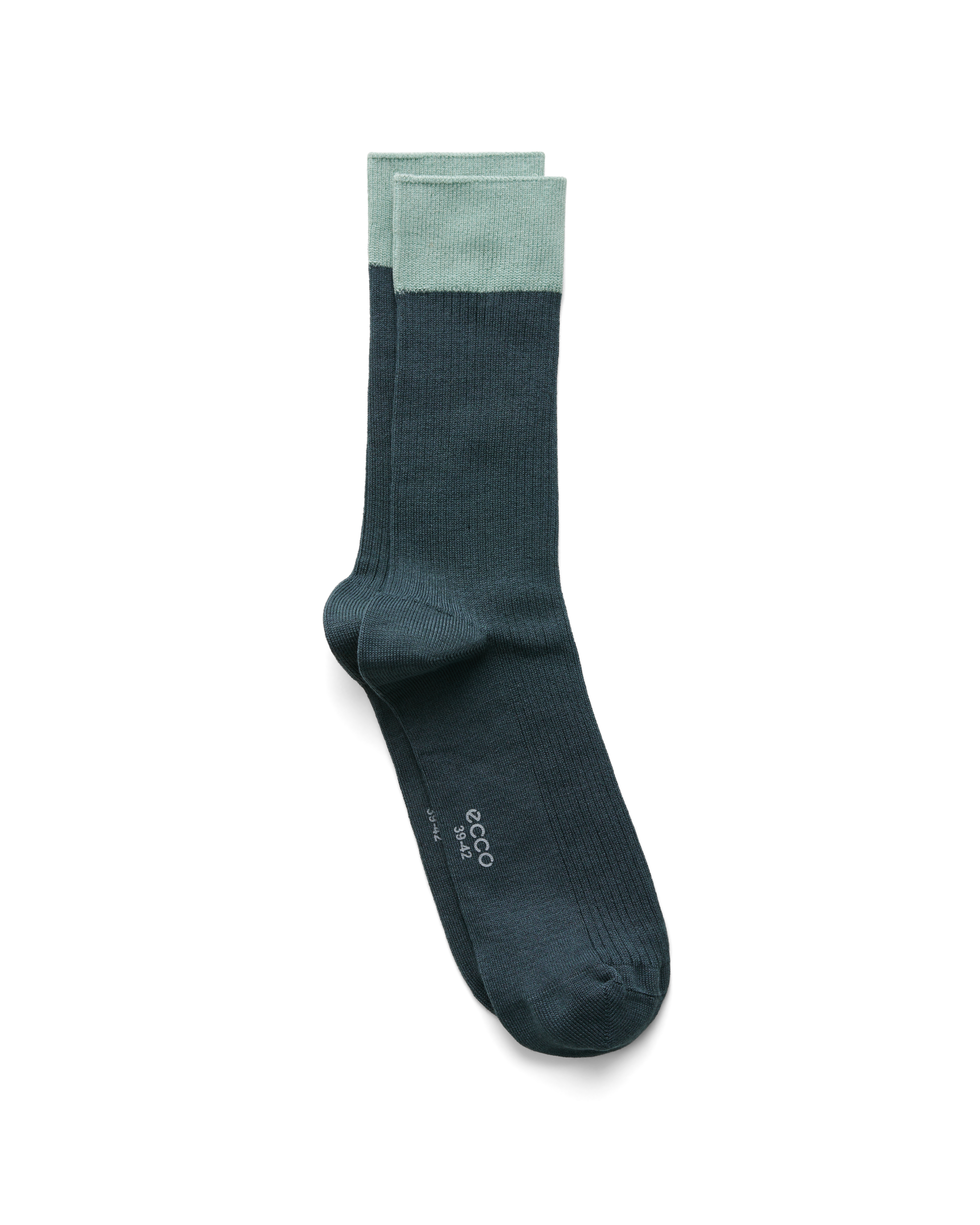 ECCO Vibe Ribbed Colour Cuff — Blue