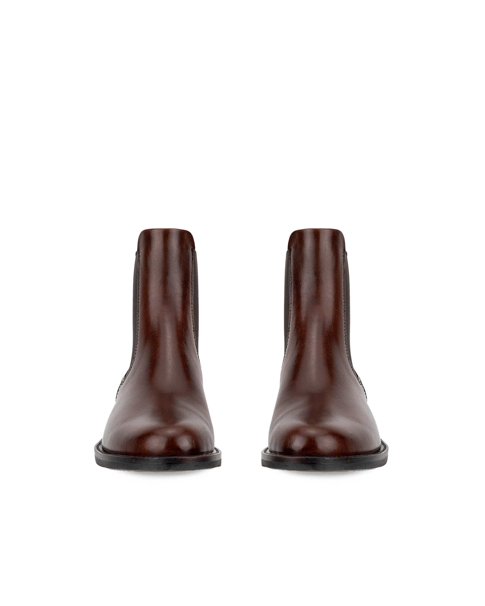 ECCO® Sartorelle 25 Damen Chelsea Boot aus Leder - Braun - Front pair