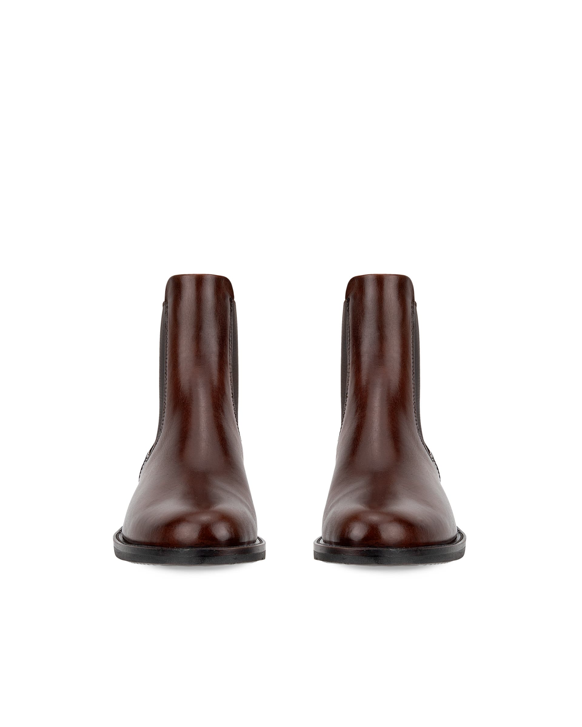 ECCO® Sartorelle 25 Damen Chelsea Boot aus Leder - Braun - Front pair