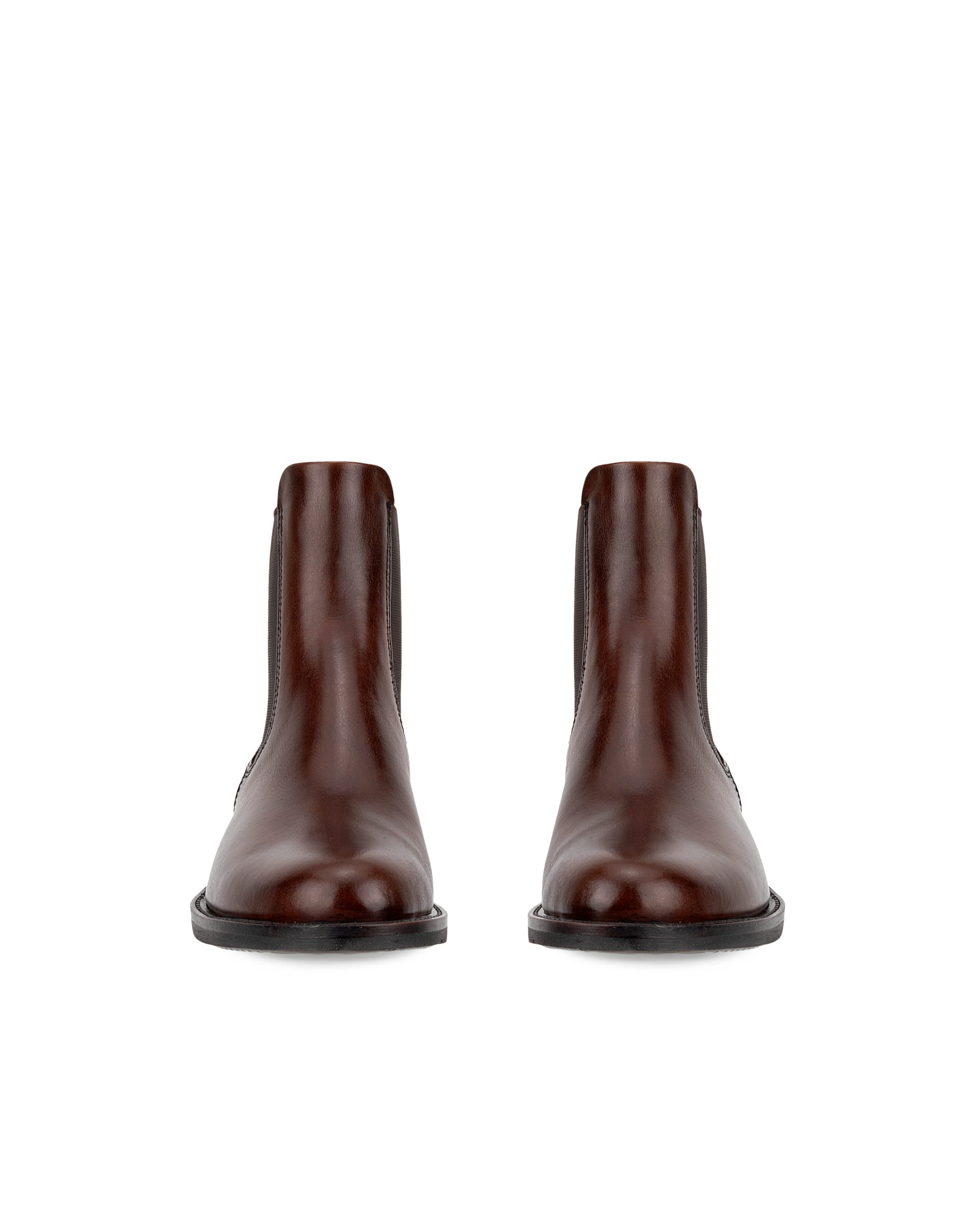 ECCO® Sartorelle 25 Damen Chelsea Boot aus Leder - Braun - Front pair