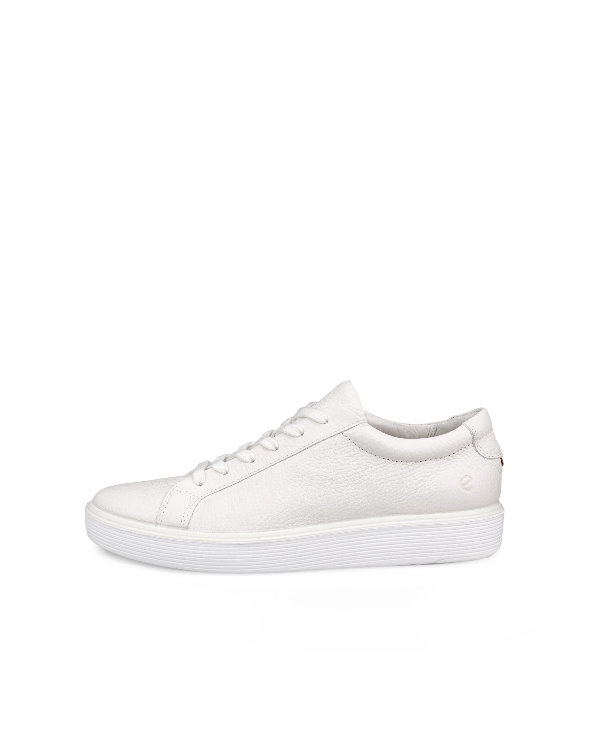 ECCO® Soft 60 baskets en nubuck pour femme - Blanc - Outside