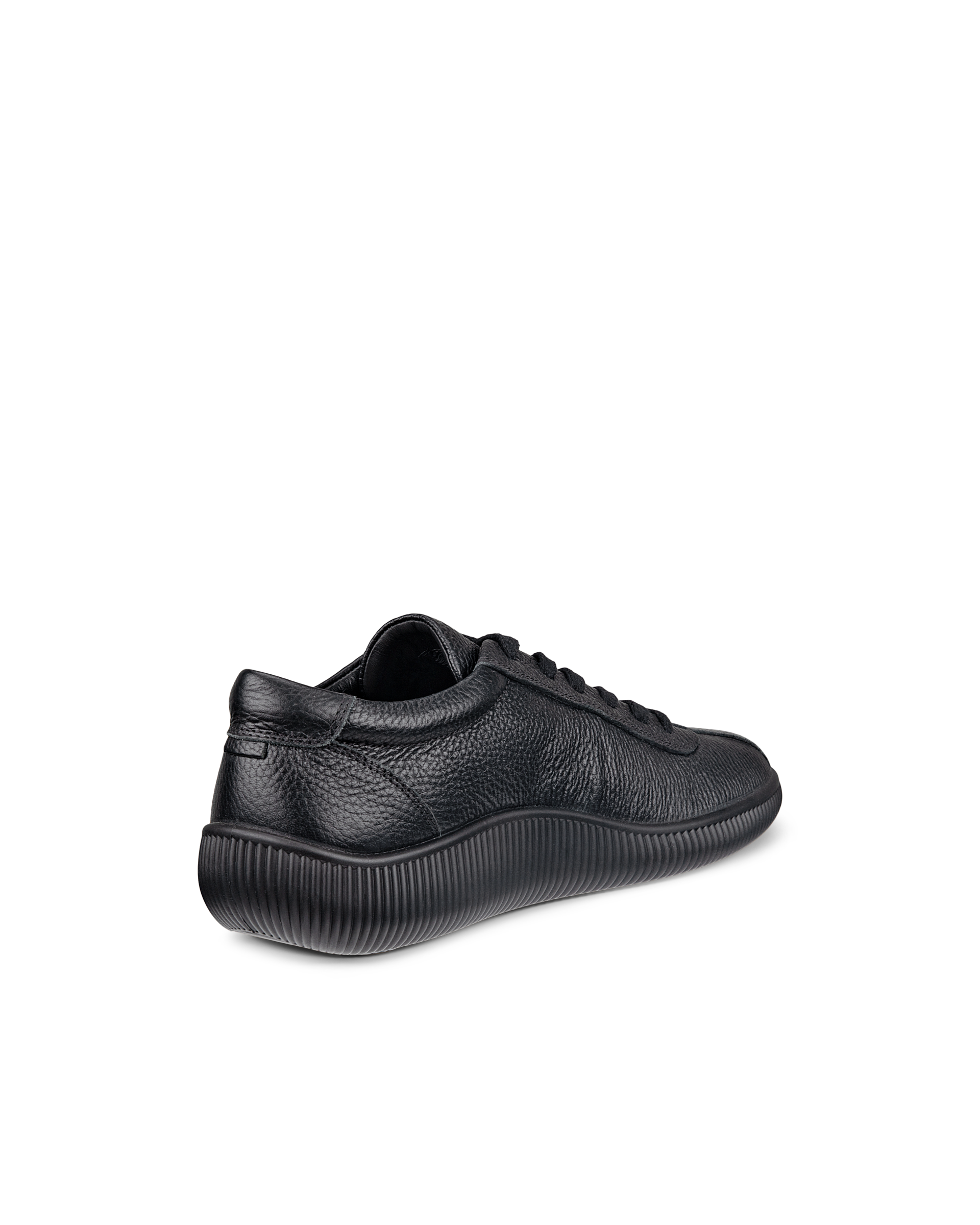 ECCO Soft Zero メンズ レザースニーカー | ブラック