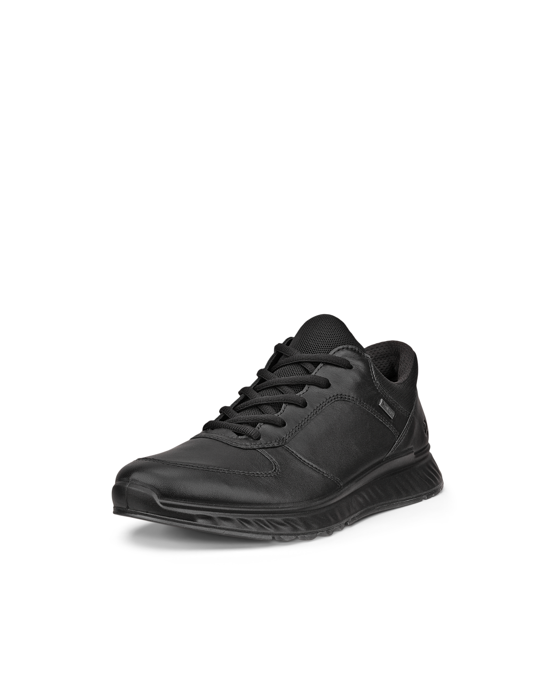 ECCO® Exostride Dames leren Gore-Tex sneaker - Zwart - Main