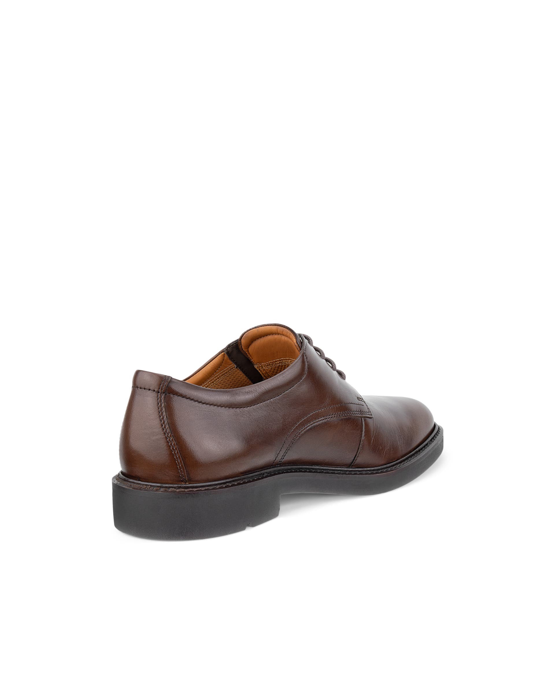 ECCO® Metropole London Heren leren derby schoen - Bruin - Back