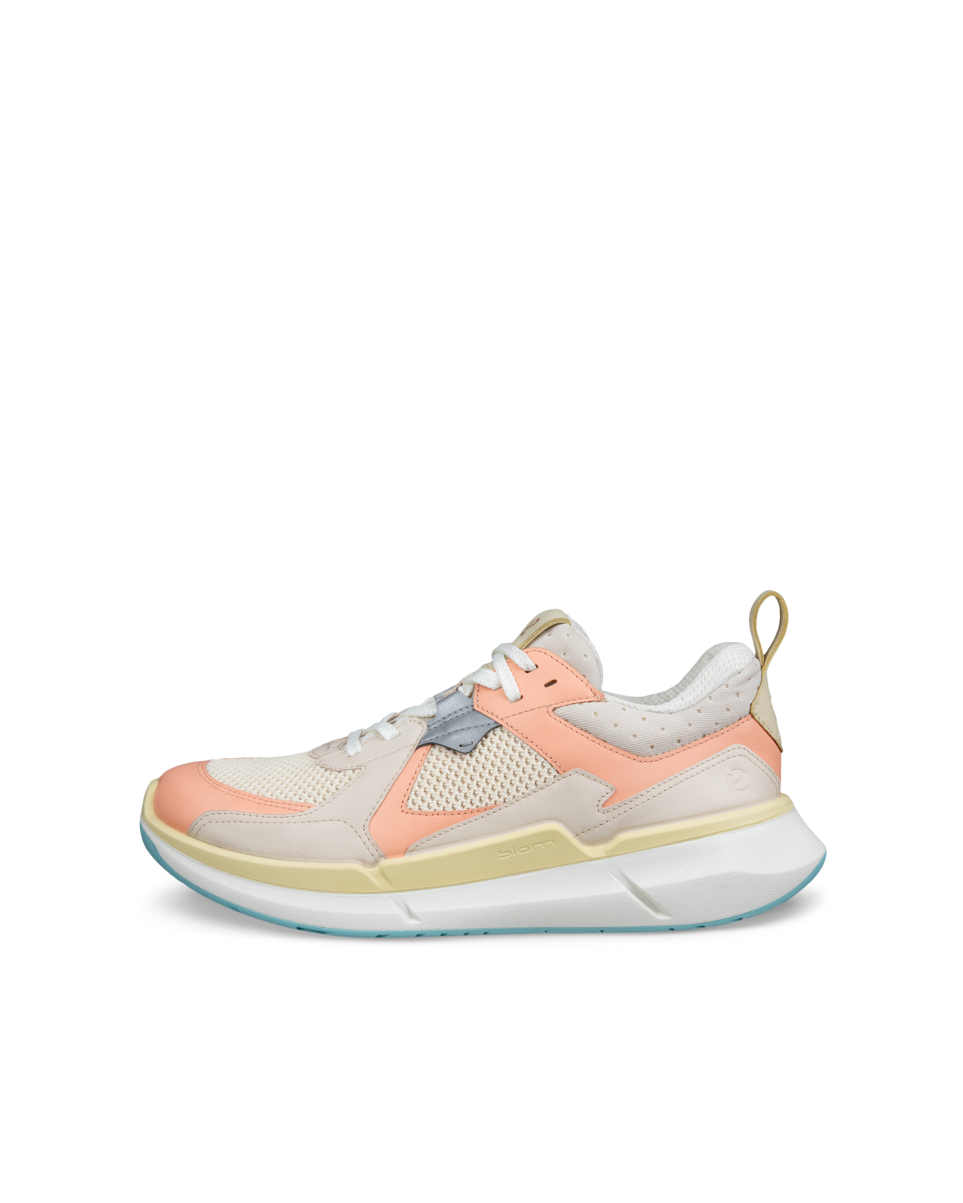 Women's ECCO® Biom 2.2 Leather Sneaker - Beige - Outside