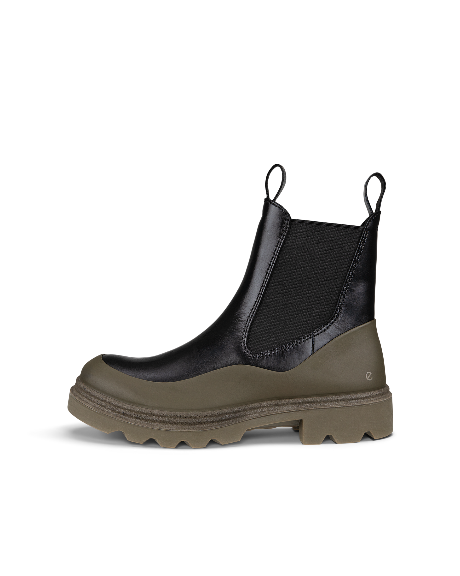 美品ECCO 現行品　Grainer サイドゴアブーツ24cm 定価39600円 ECCO Grainer ウィメンズ レザーチェルシーブーツ | ブラック