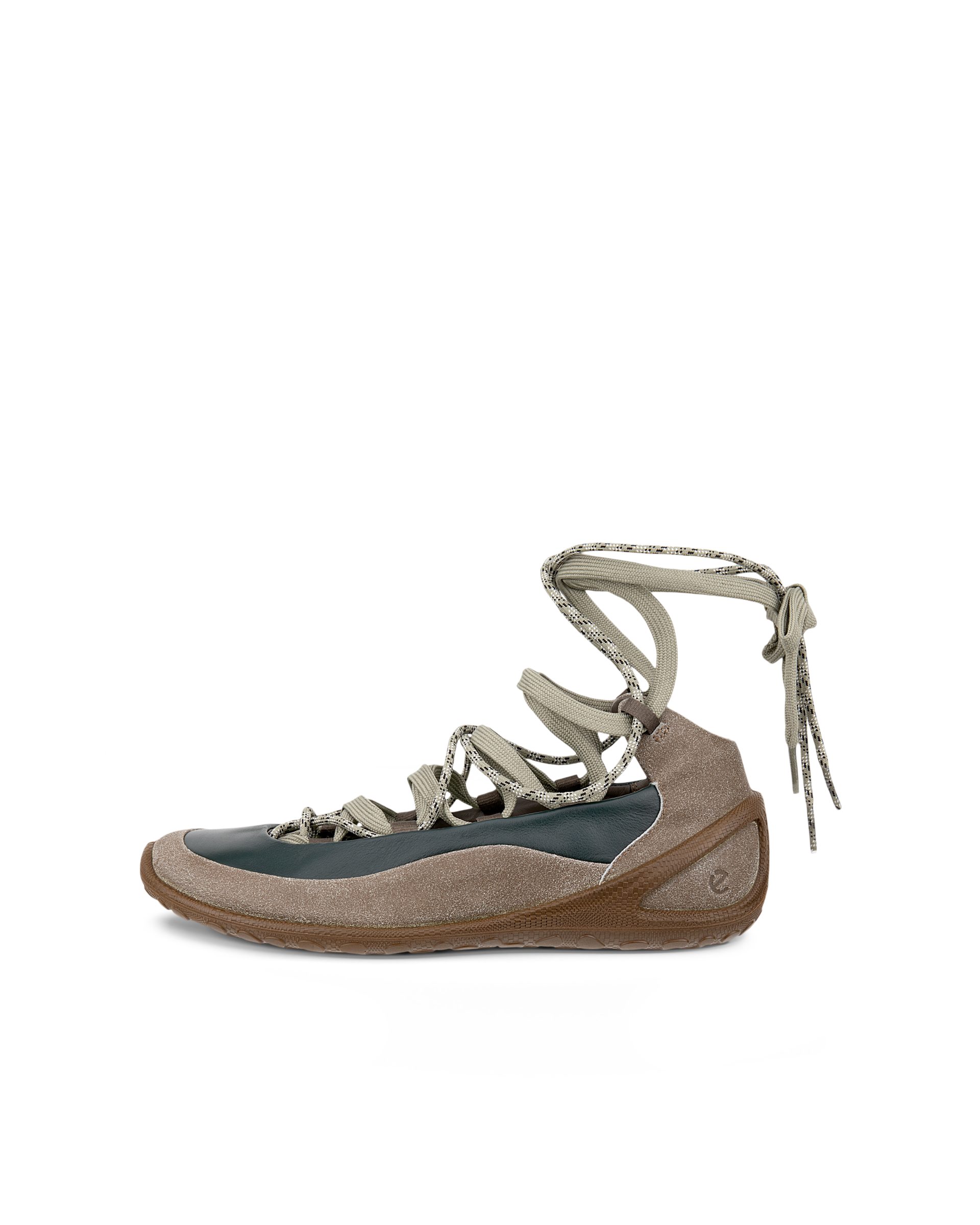 ECCO BIOM Lite ウィメンズ レザーアウトドアスニーカー | グリーン ECCO BIOM Lite ウィメンズ レザーアウトドアスニーカー | グリーン