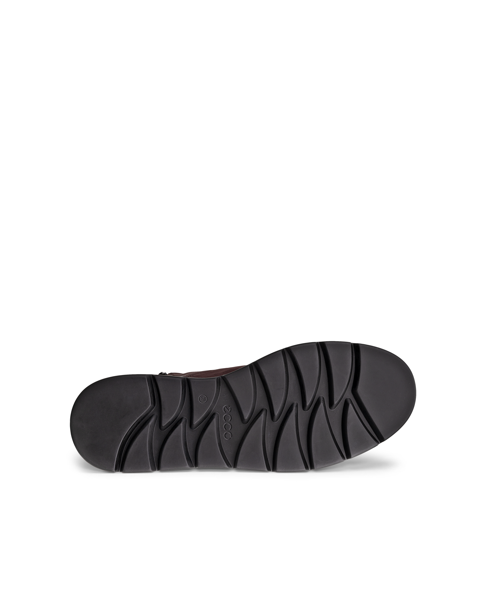 ECCO® NOUVELLE Damen Hoher Stiefel aus Nubukleder - Braun - Sole