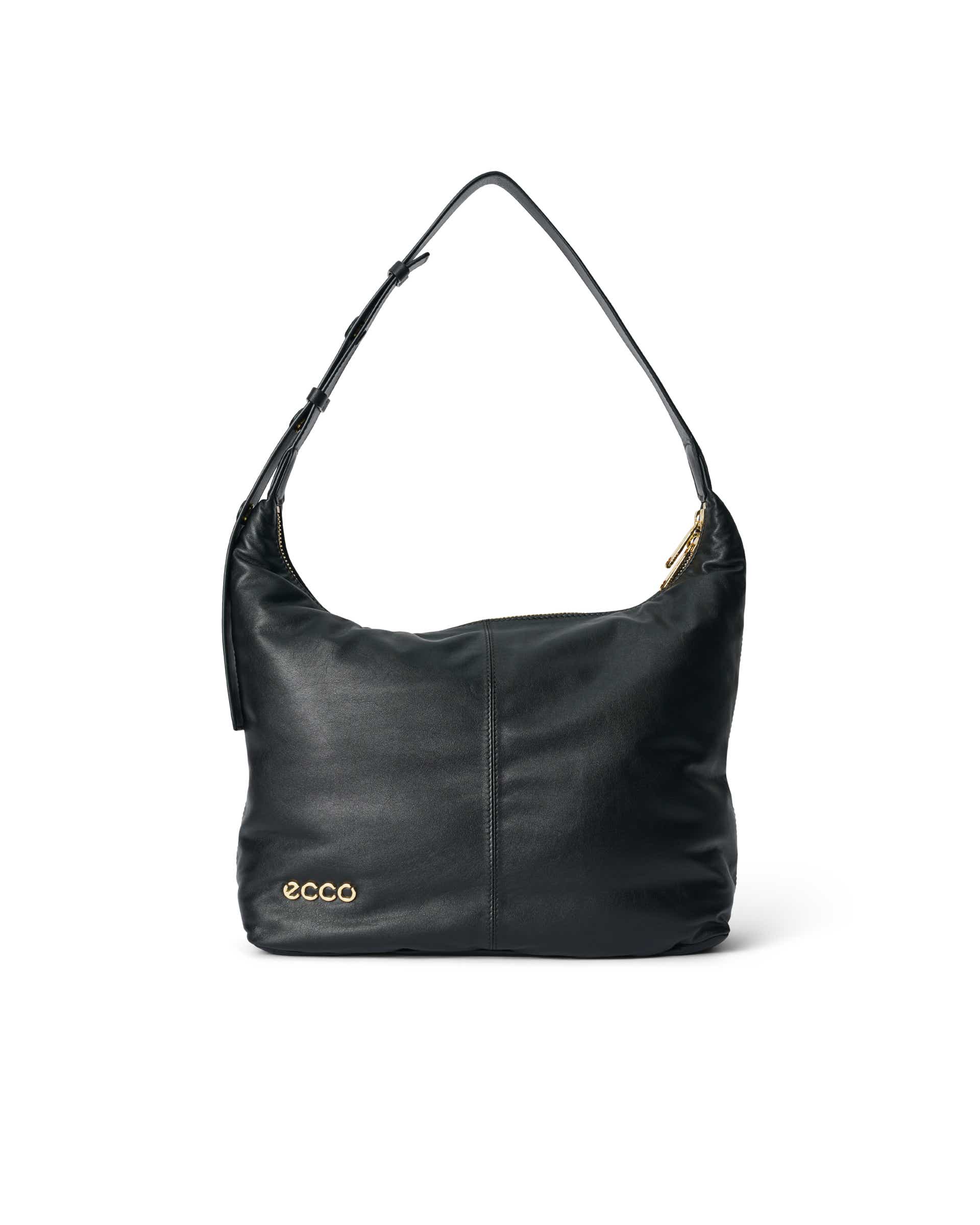 ECCO Hobo Soft レザーホーボーバッグ - ブラック - Main