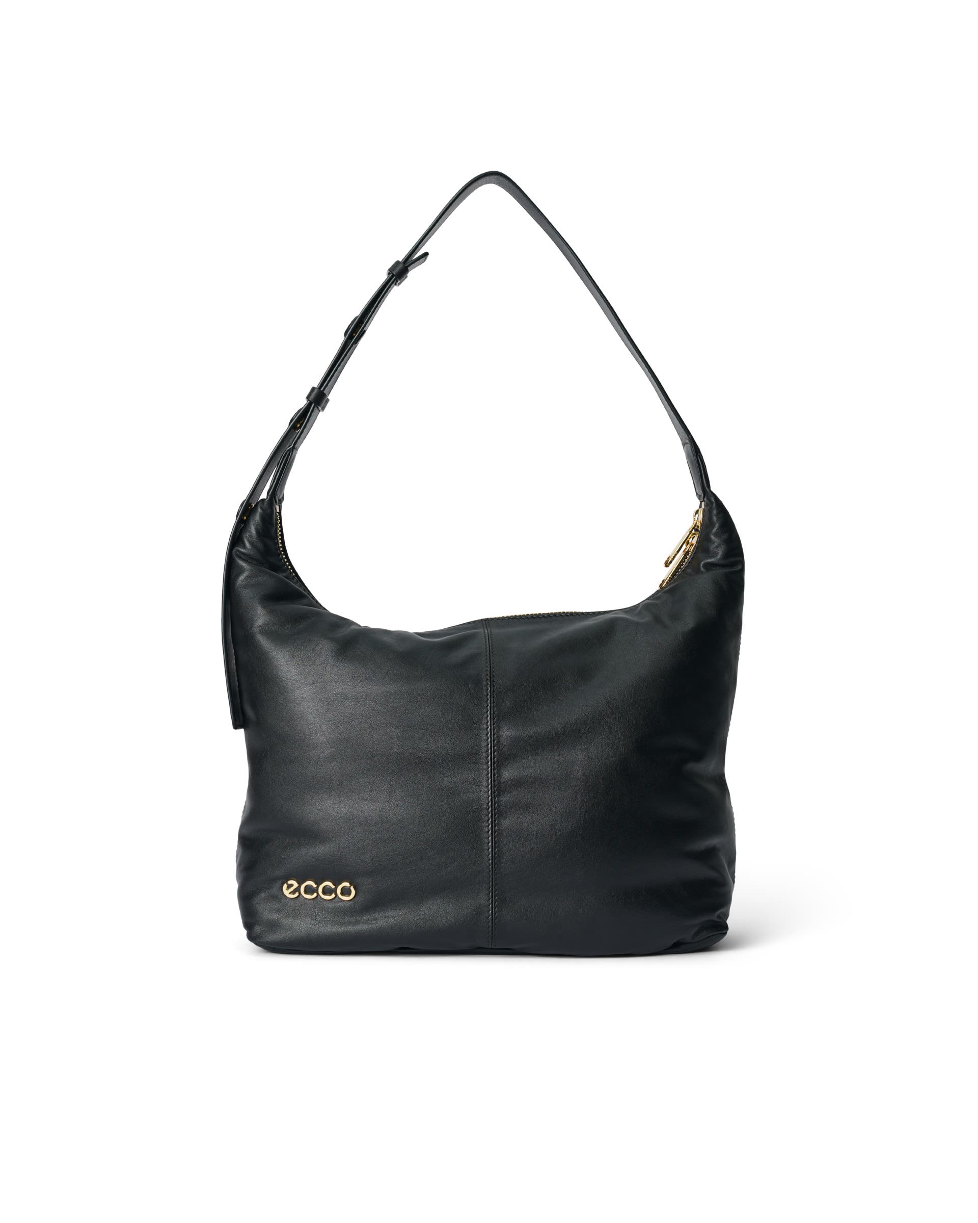 ECCO Hobo Soft レザーホーボーバッグ - ブラック - Main
