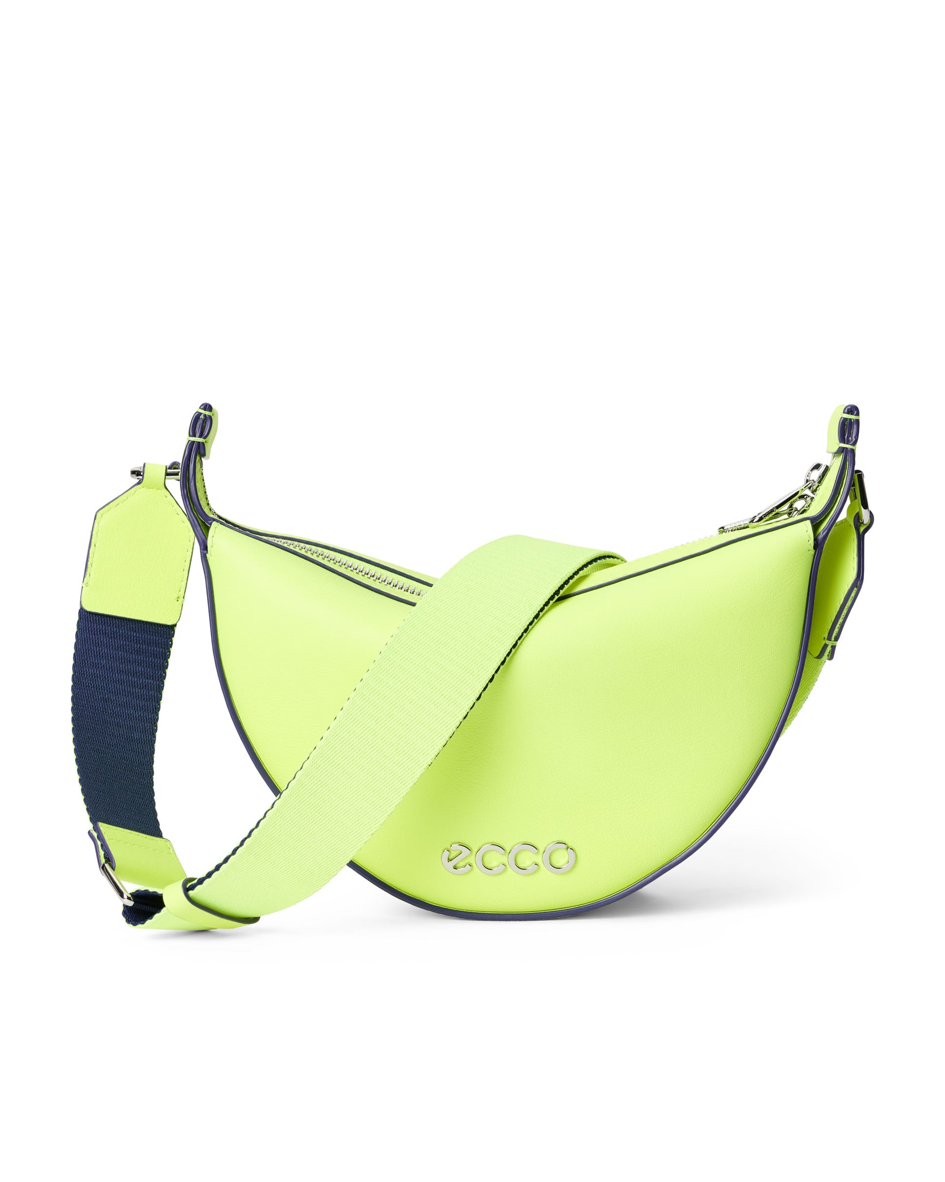 ECCO Fortune Small Soft Smooth レザークロスボディバッグ - イエロー - Main