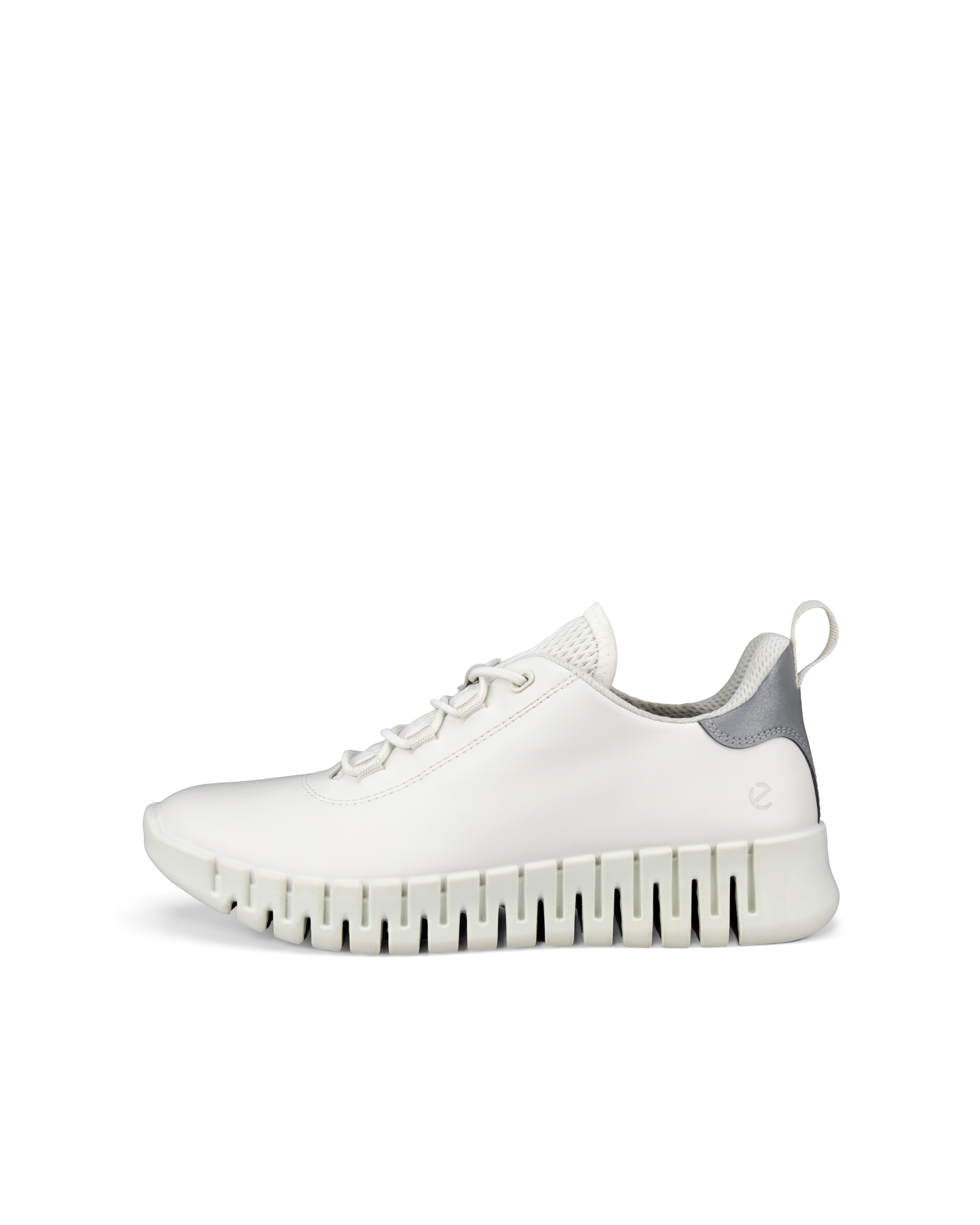 ECCO® Gruuv Damen Ledersneaker - Weiss - Outside