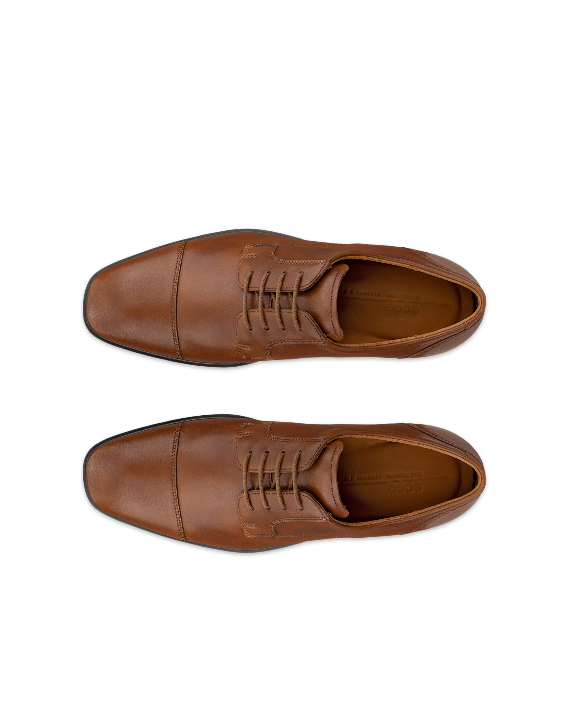 ECCO® METROPOLE MILAN Herren Derbyschuhe aus Leder - Braun - Top left pair