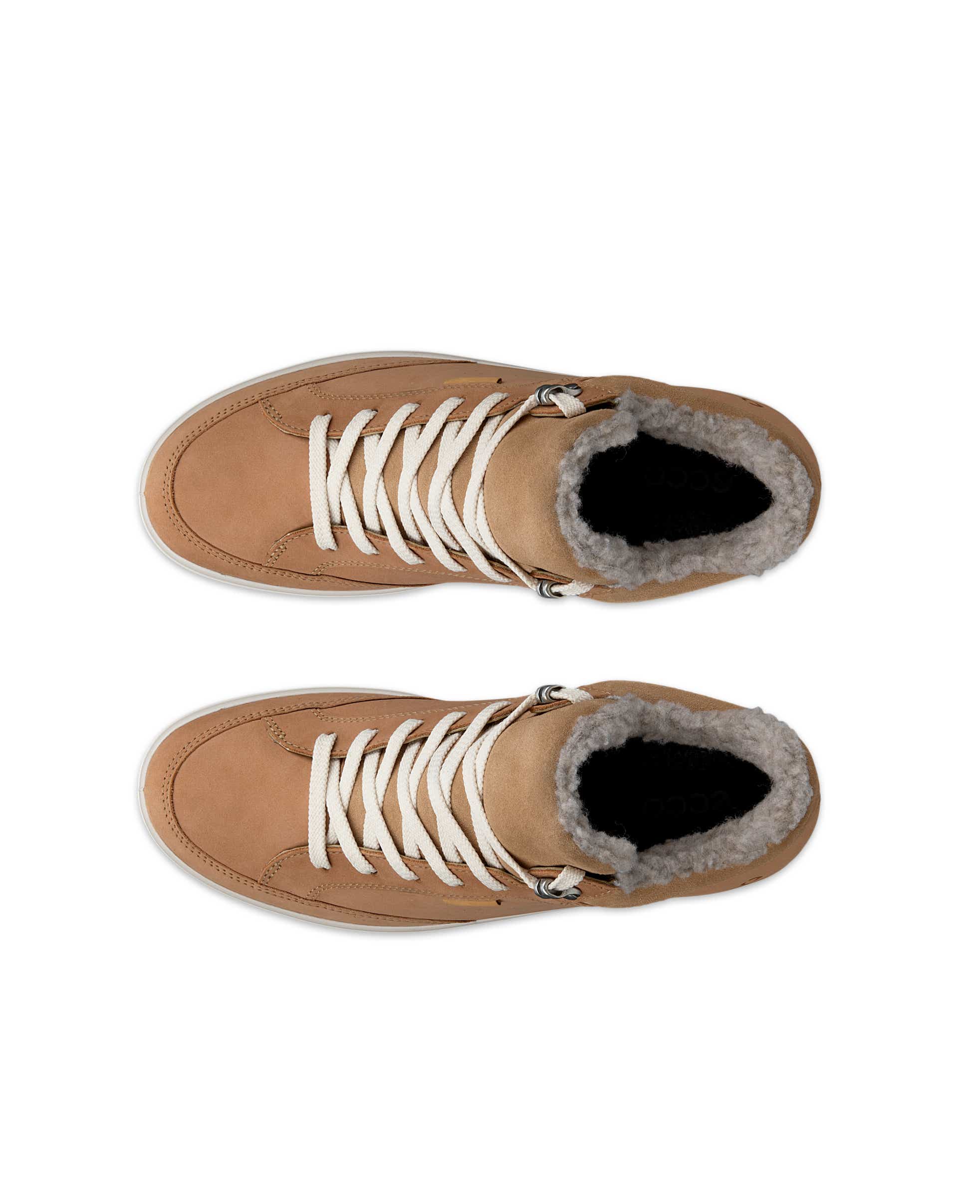 Naisten ECCO® Soft 7 Tred nupukkinahkaiset Gore-Tex -nilkkurit - Ruskea - Top left pair