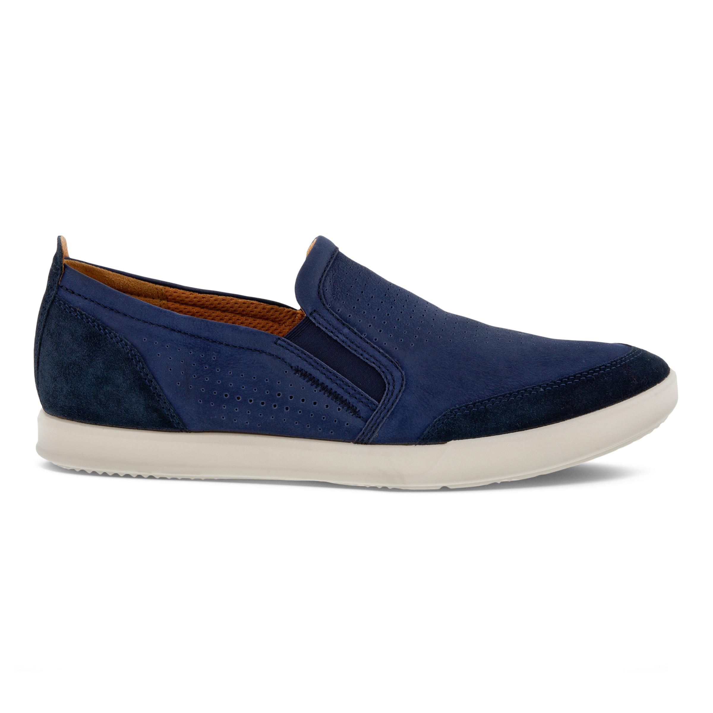 NEW ECCO MENS COLLIN CASUAL SLIP ON SNEAKER TITANIUM 42 M EU (SIZE 8-8.5 US) Men main image 3