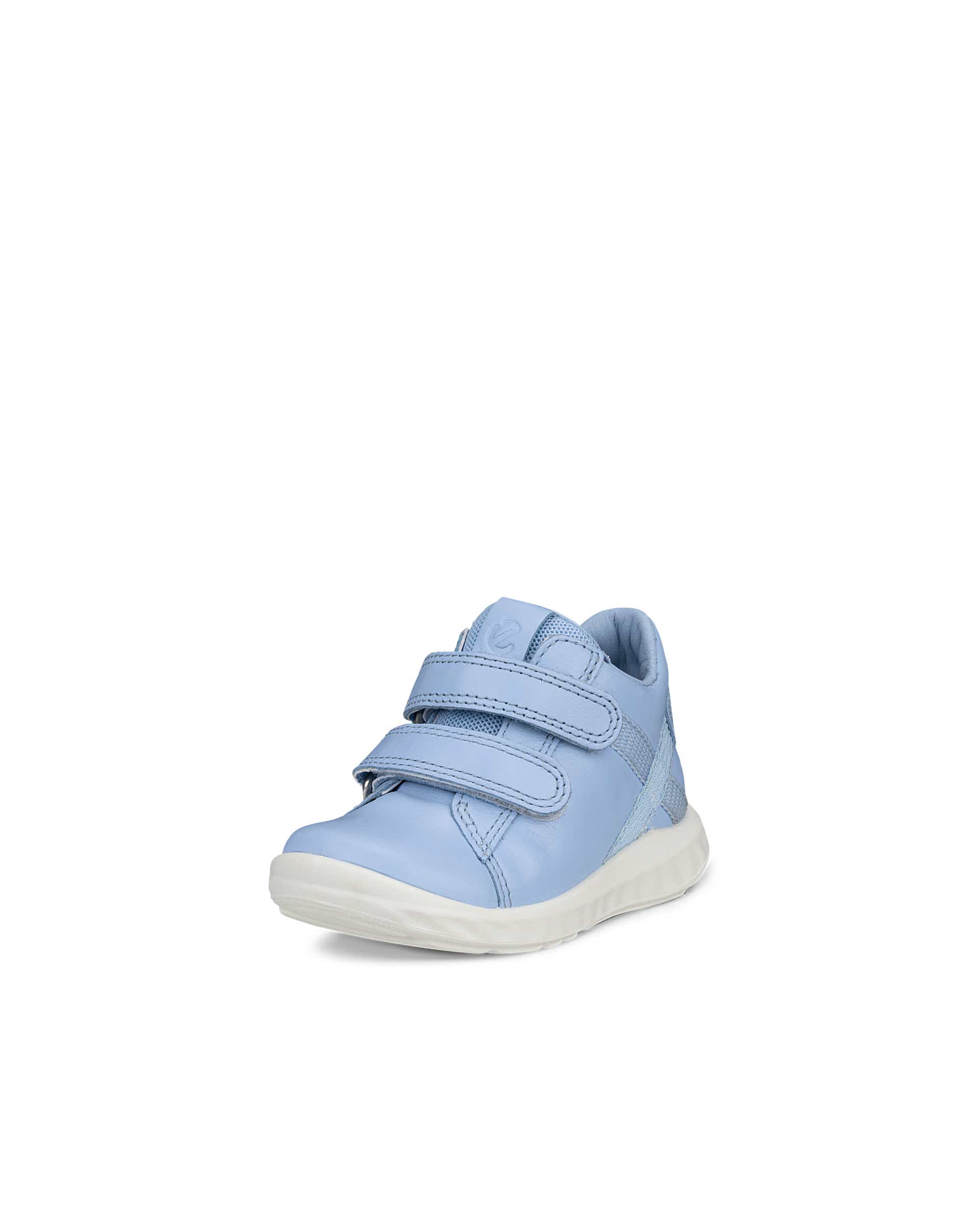 Kids' ECCO® SP.1 Lite Leather Hook & Loop Trainer - Blue - Main