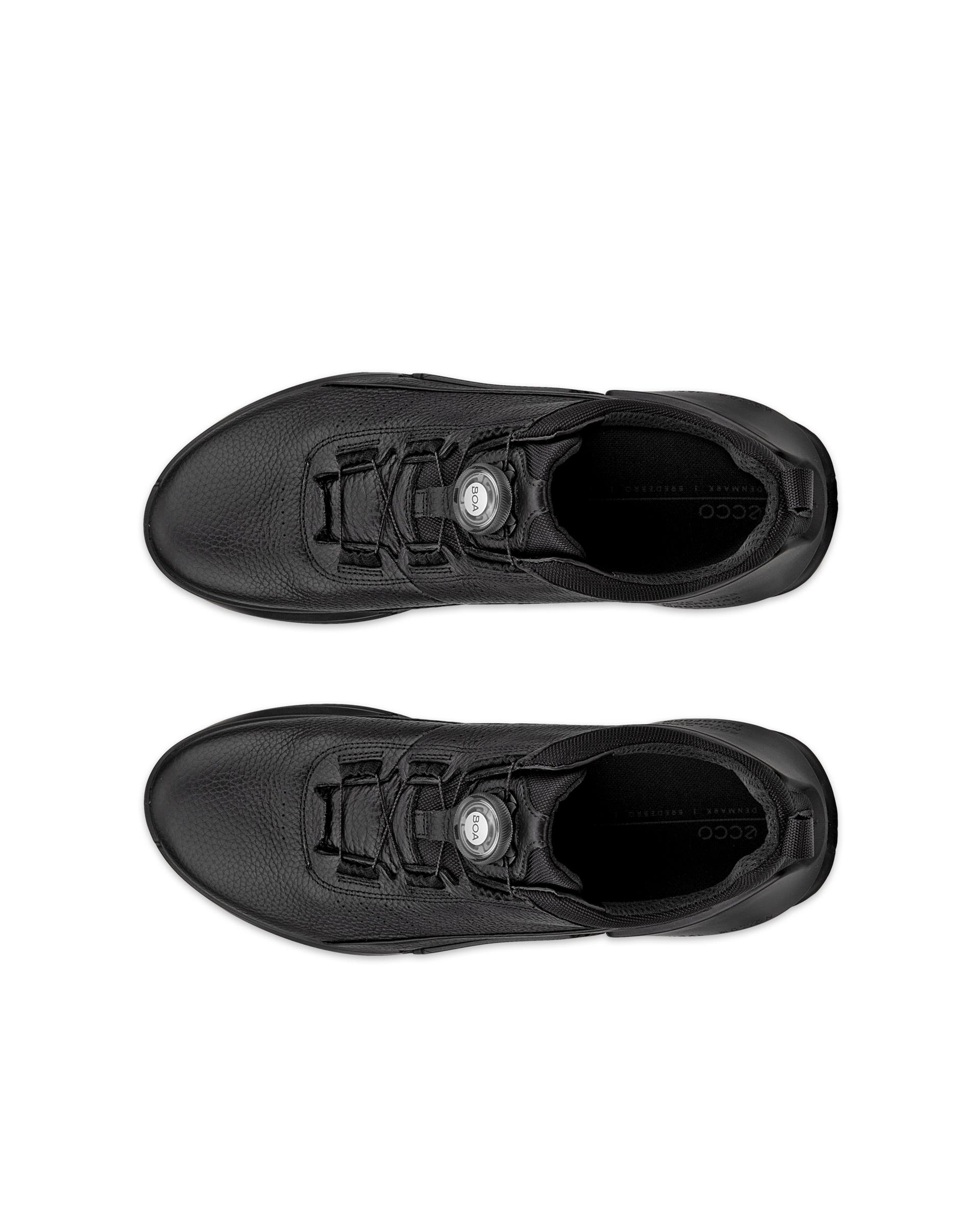 Pánske kožené tenisky ECCO® Biom 2.0 - Čierna - Top left pair