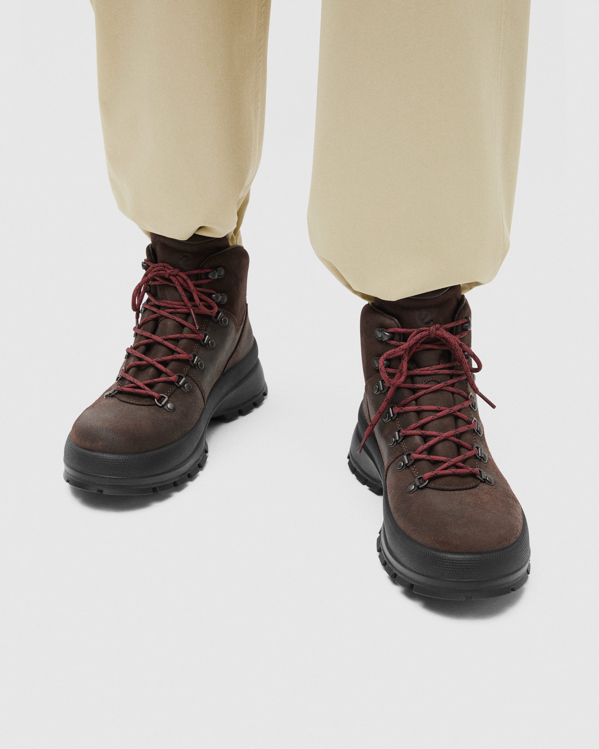 Men's ECCO® Track 30 Suede Waterproof Lace-Up Boot