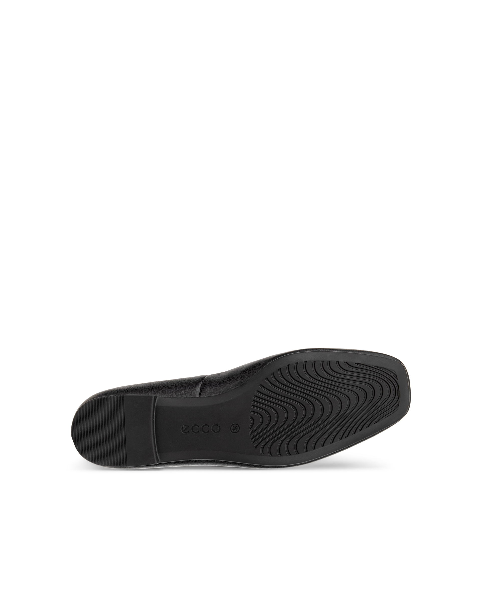ECCO® Margot ballerinasko i læder til damer - Sort - Sole