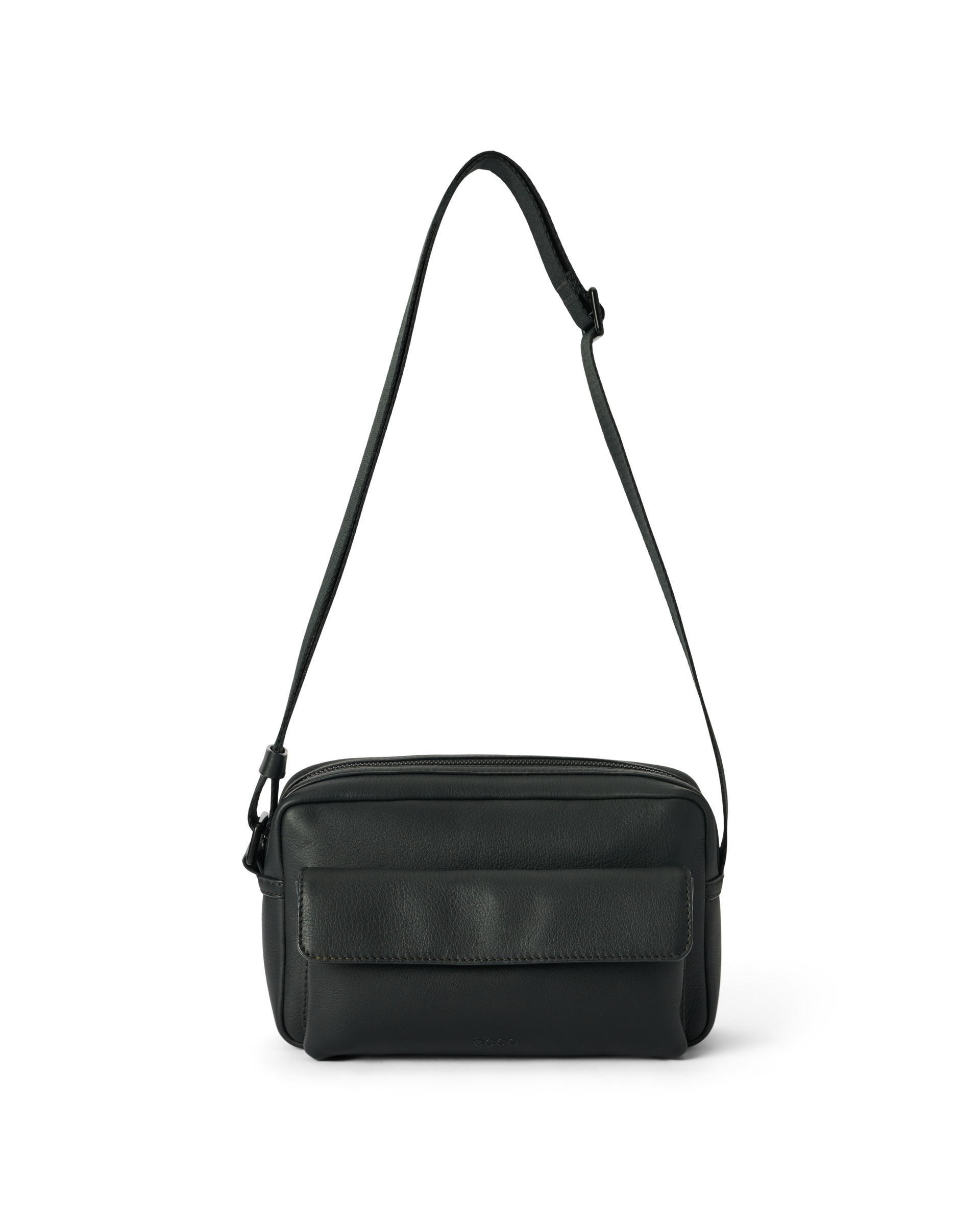 ECCO Camera Bag City Crossbody — Schwarz