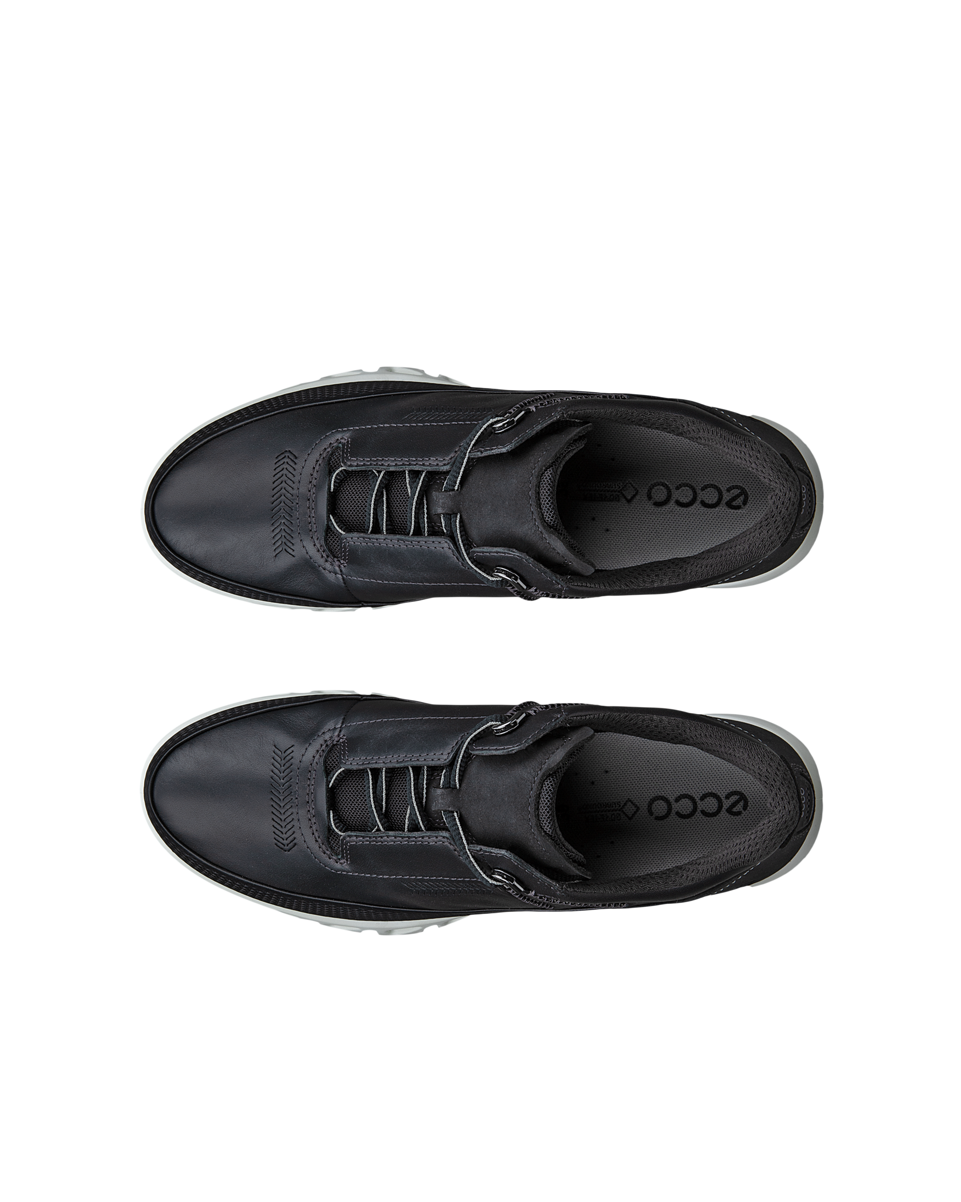ECCO® Multi-Vent Gore-Tex-sko skinn dam - Svart - Top left pair